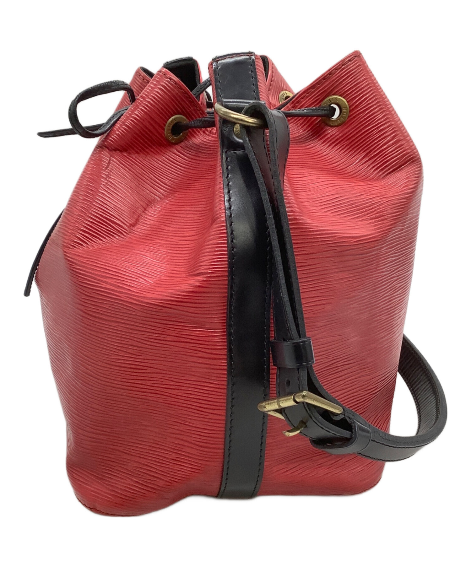 Louis Vuitton バッグ 赤 黒 中古 EARLYSUMMER20％】LOUIS VUITTON ルイヴィトン ノエ エピ ショルダー