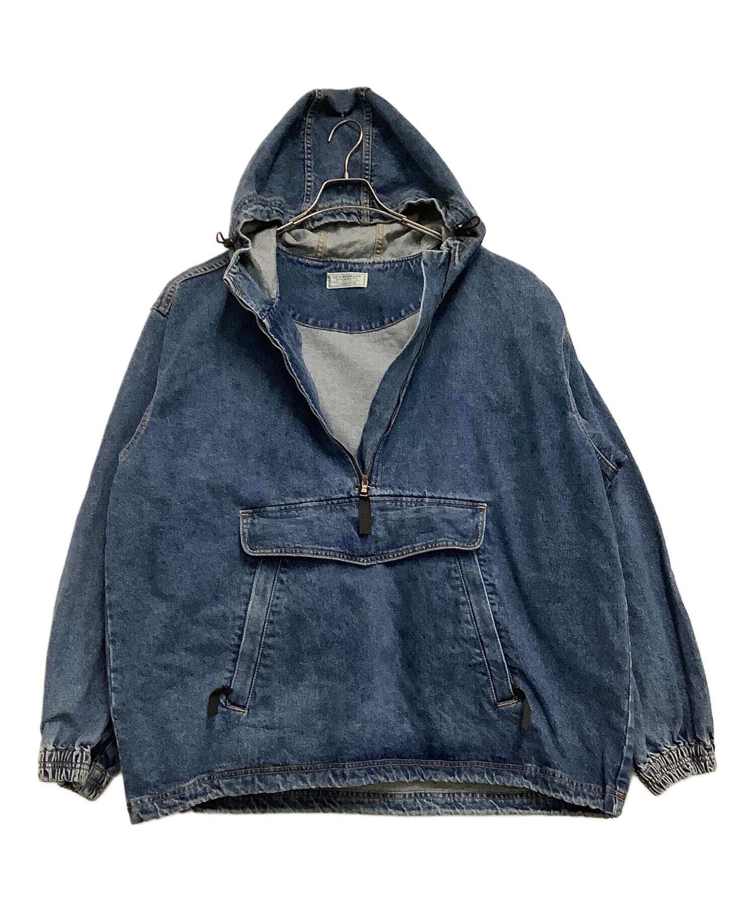 GUESS JEANS ゲス ジーンズ　デニム　アノラックパーカー　90’ 中古・古着通販】GUESS JEANS (ゲス ジーンズ) アノラックデニム