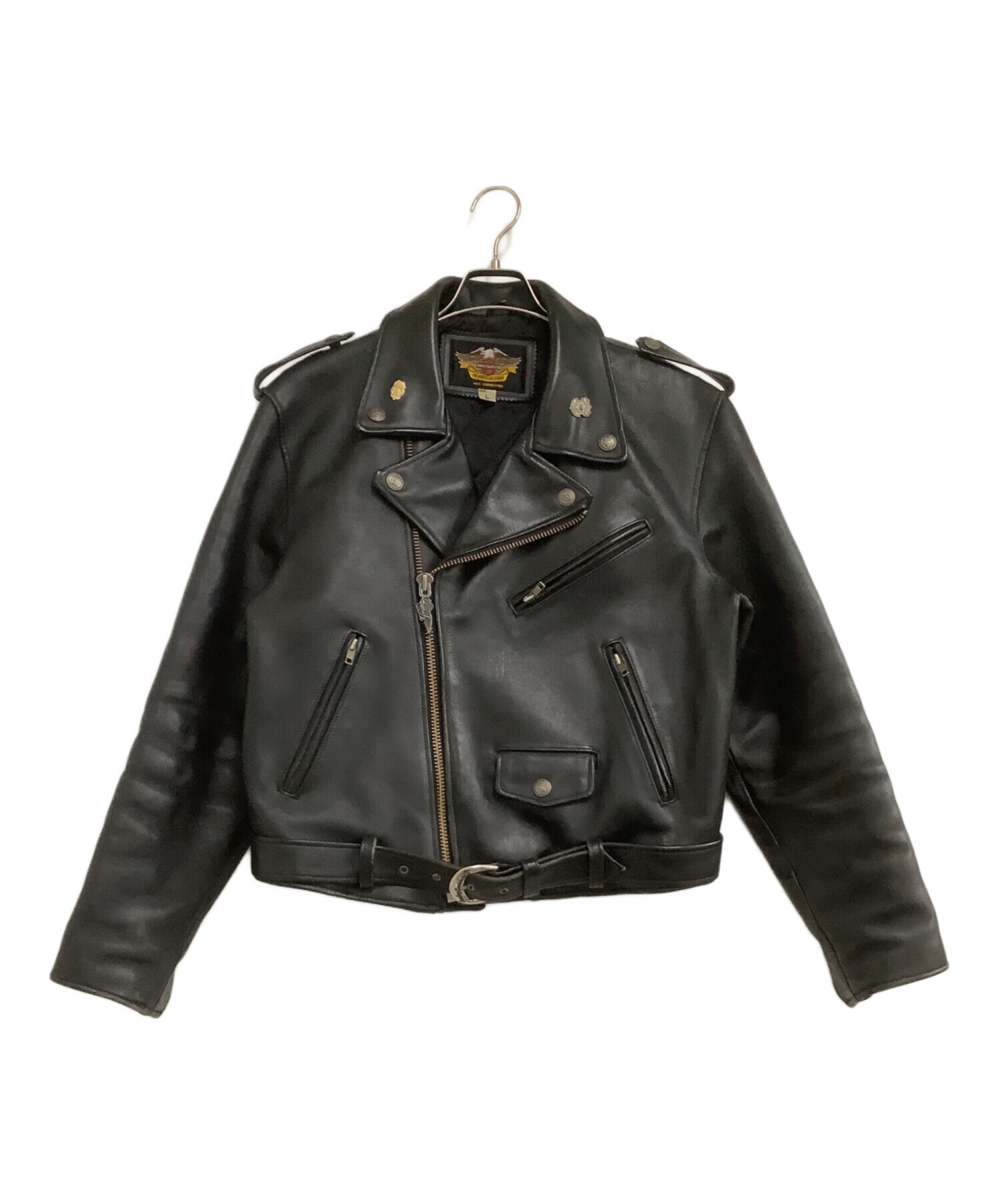 バイク Harley-Davidson レザーライダースジャケット