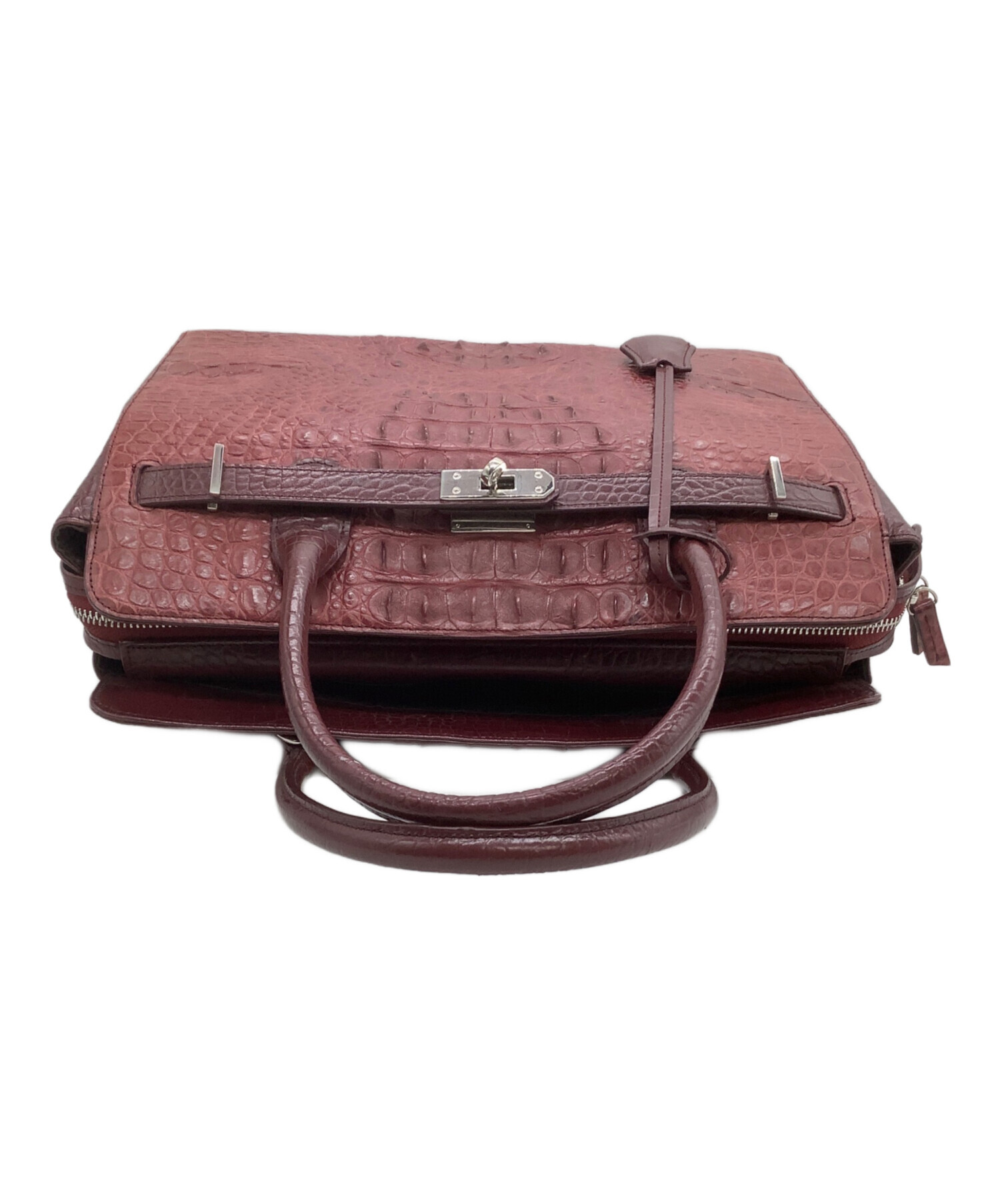 中古・古着通販】RODANIA (ロダニア) 2WAYトートバッグ クロコダイル 