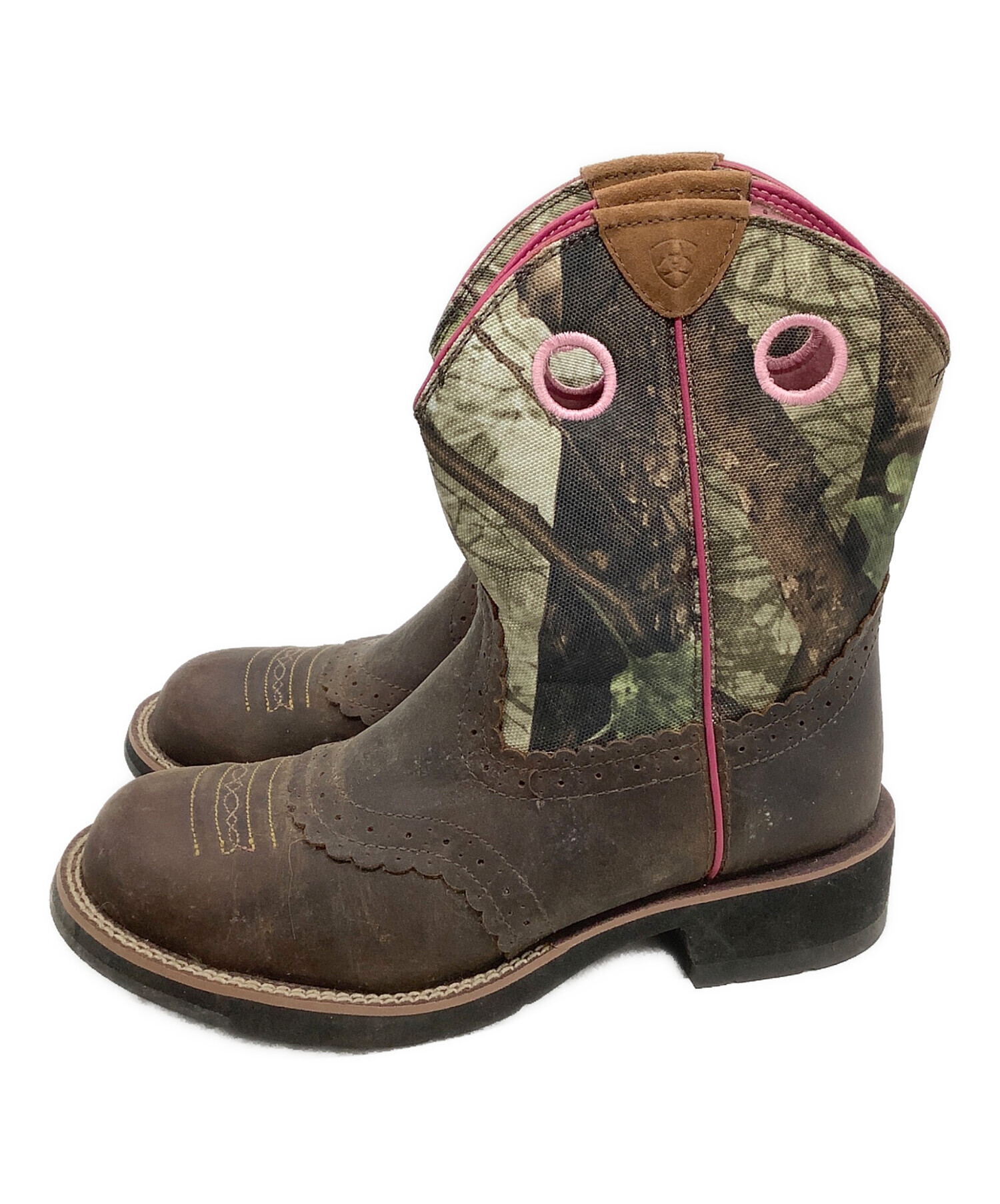 中古・古着通販】ARIAT (アリアット) ウェスタンブーツ ブラウン