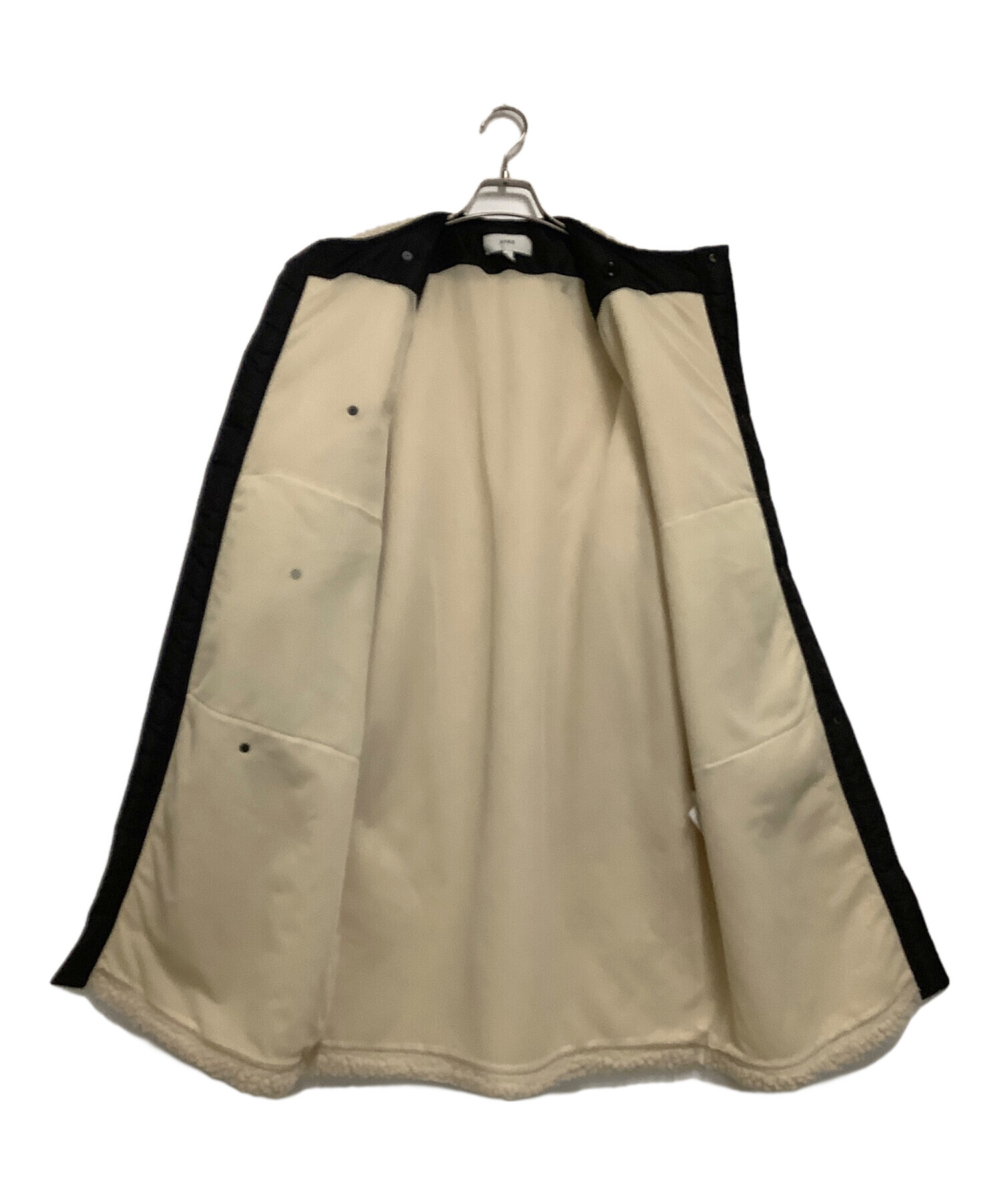 中古・古着通販】HYKE (ハイク) オーバーサイズ ボアロングコート 