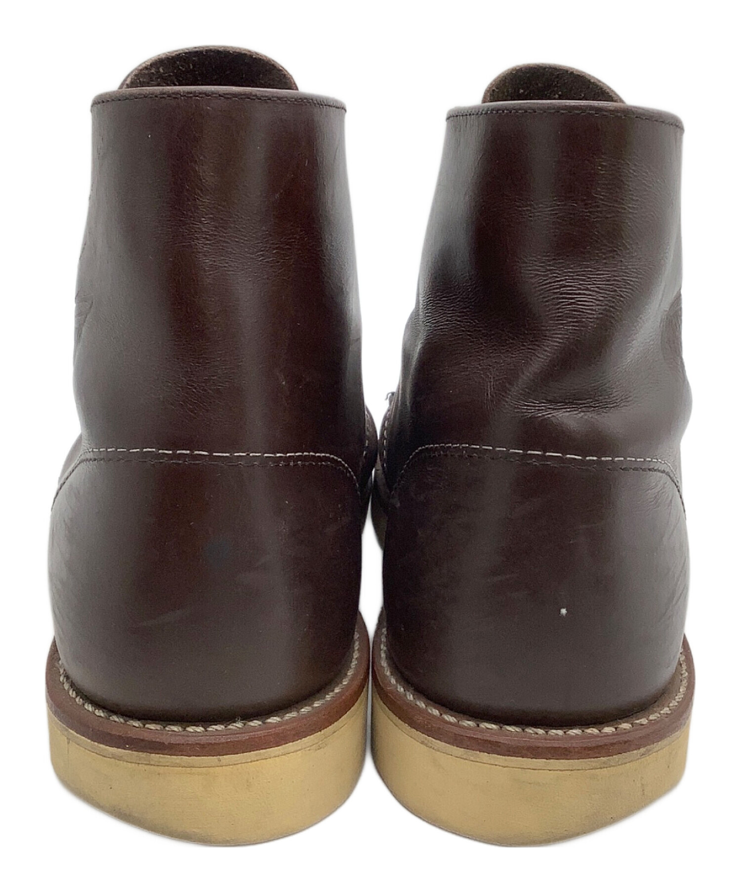 Red wing(レッドウィング)ブラウンレザー ブーツ REDWING - レッドウィング／RED WING ワークブーツ シューズ 靴