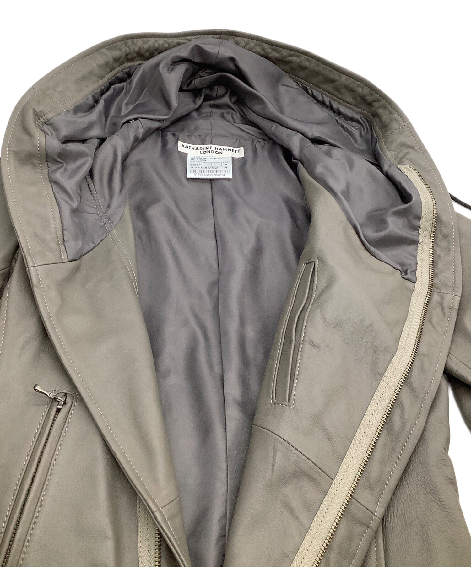 中古・古着通販】KATHARINE HAMNETT (キャサリンハムネット) レザー