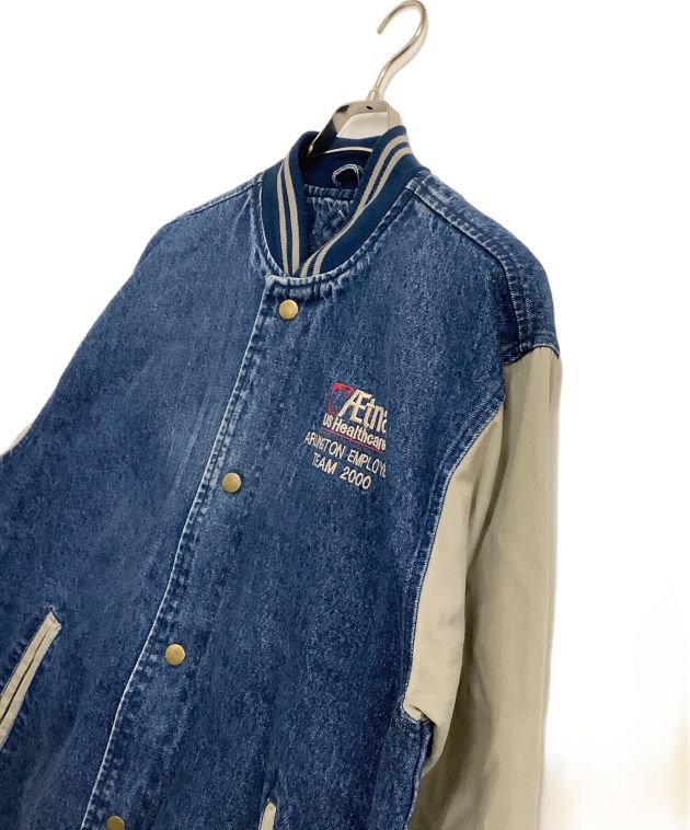 中古・古着通販】LUNA PIER (ルナピア) デニムスタジャン ブルー