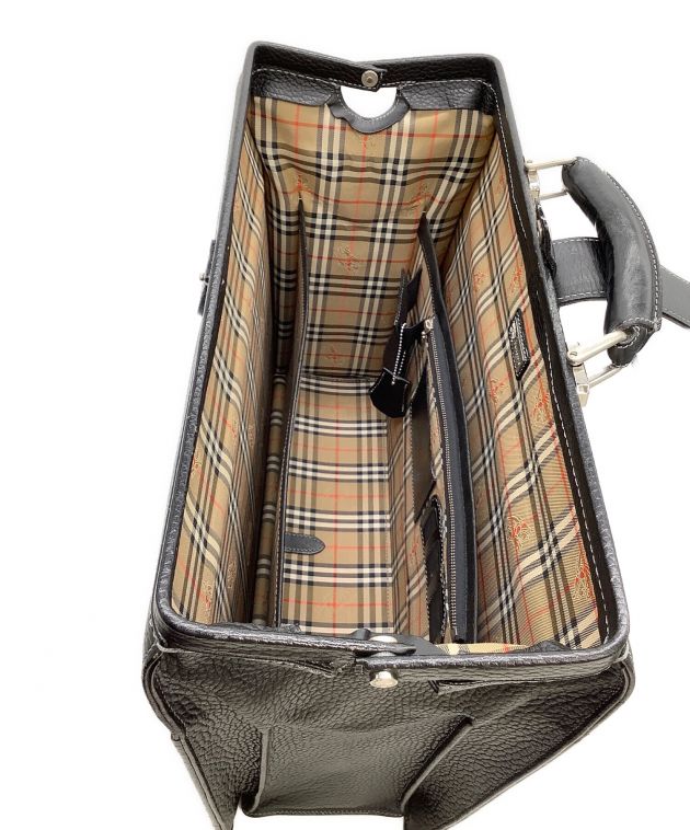 希少】未使用 バーバリー ダレスバッグ ホースロゴ A4可チャーム付