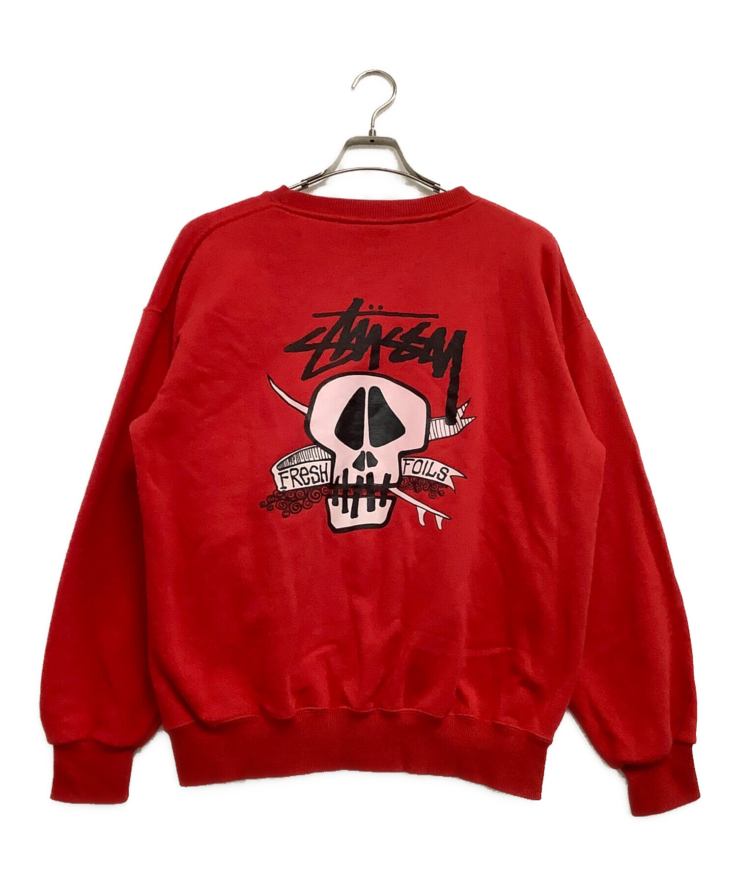 中古・古着通販】stussy (ステューシー) クルーネックスウェット