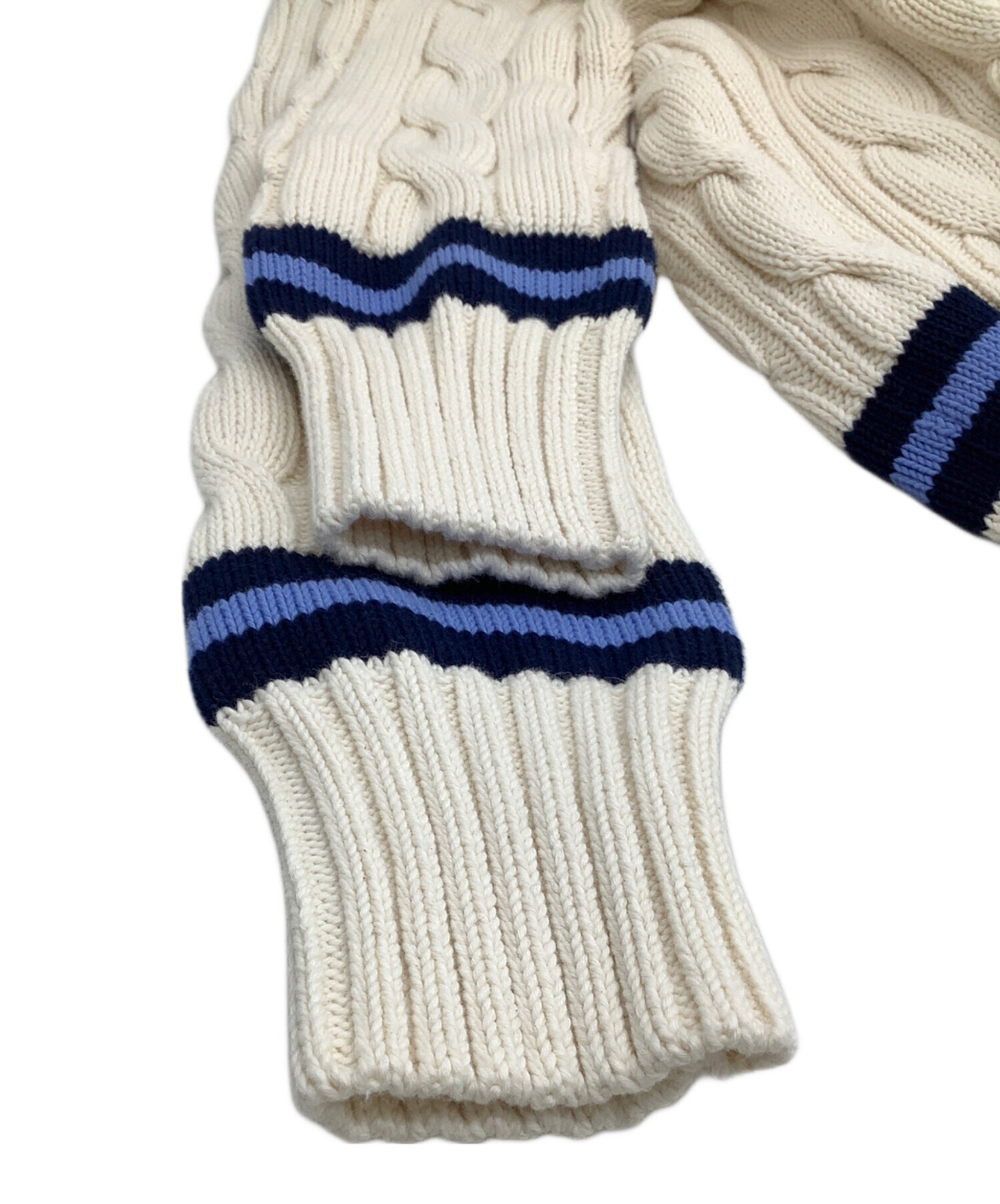 【未使用タグ付き】ローレンラルフローレン ケーブルニット クリケット Sサイズ 中古・古着通販】POLO RALPH LAUREN (ポロ・ラルフローレン) ケーブル