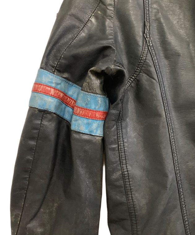 中古・古着通販】DIESEL (ディーゼル) シングルライダースジャケット