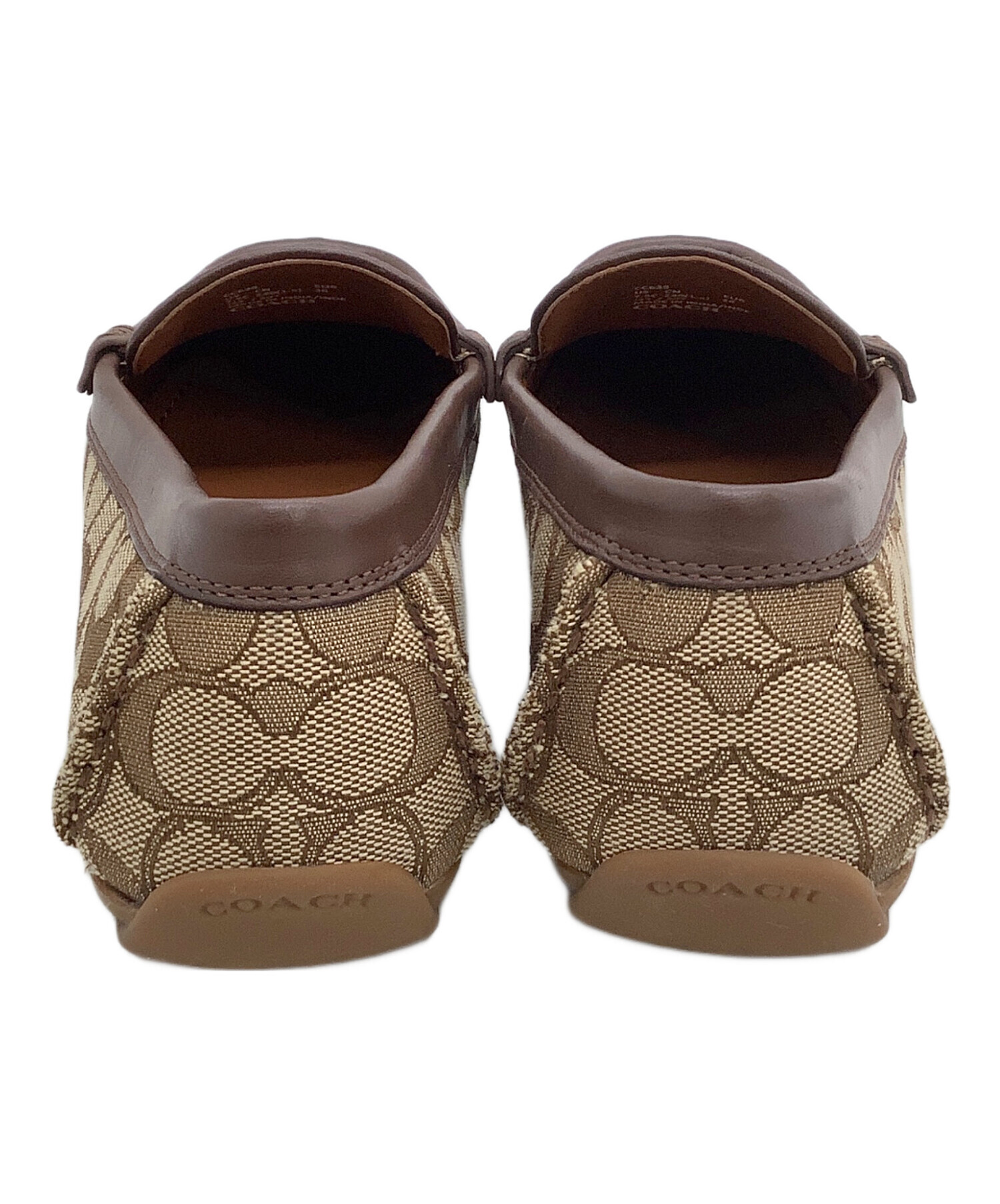 中古・古着通販】COACH (コーチ) ローファー シグネチャー