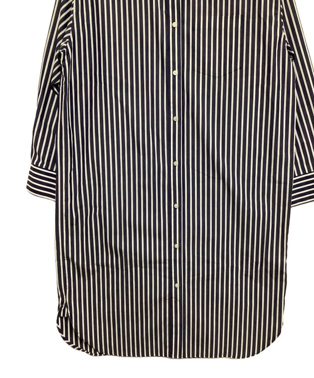 中古・古着通販】ourhome (アワホーム) シャツワンピース ブルー