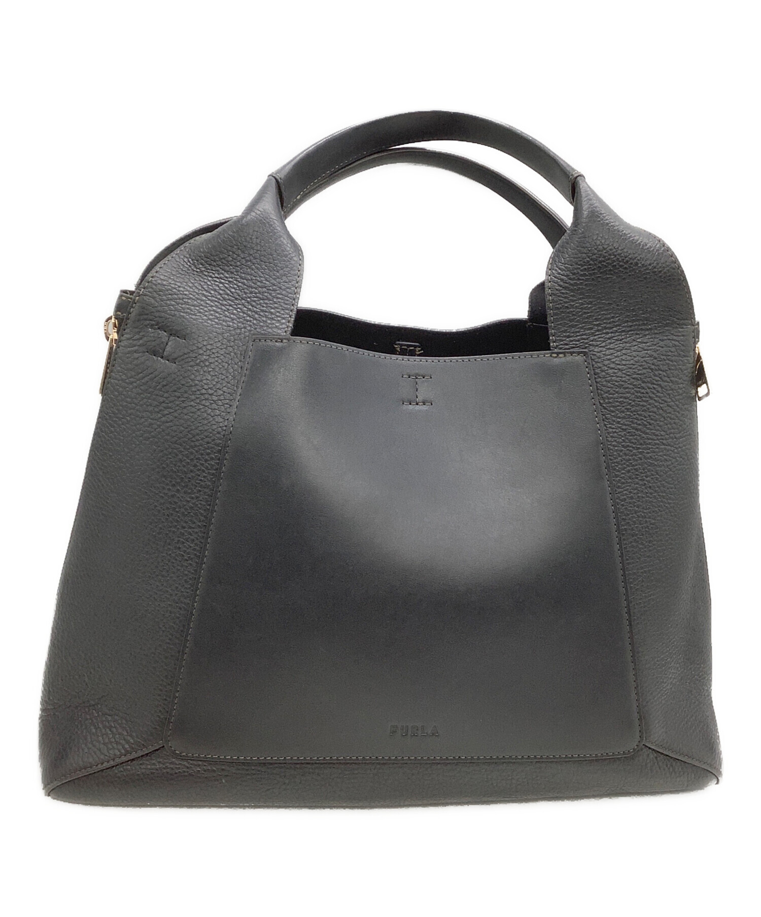 中古・古着通販】FURLA (フルラ) 2WAYバッグ ジルダ Lサイズ ブラック 