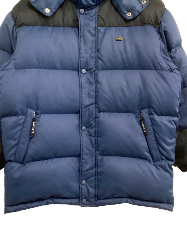 中古・古着通販】LACOSTE (ラコステ) ダウンジャケット ブルー