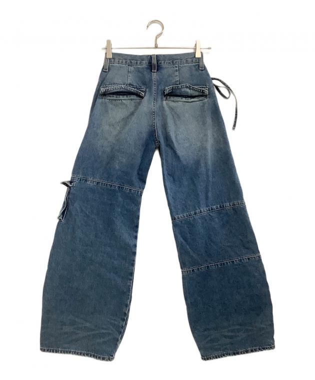 seira×lagua gem カーゴパンツ LAGUA GEM カーゴパンツ WIDE FLARE CARGO パンツ レディース