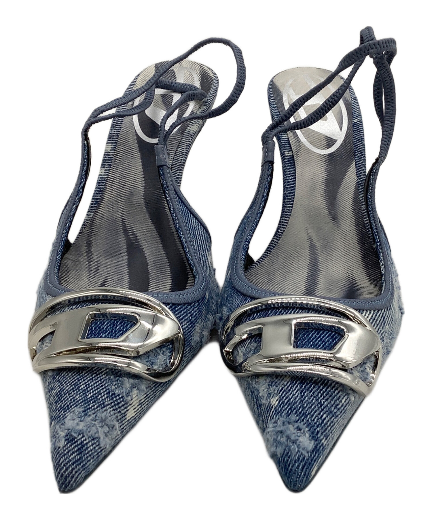 中古・古着通販】DIESEL (ディーゼル) バックストラップパンプス D