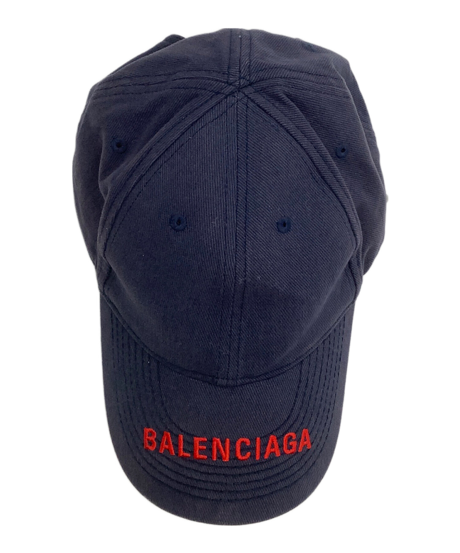 BALENCIAGA ネイビーキャップ♡未使用です 中古・古着通販】BALENCIAGA (バレンシアガ) キャップ ネイビー