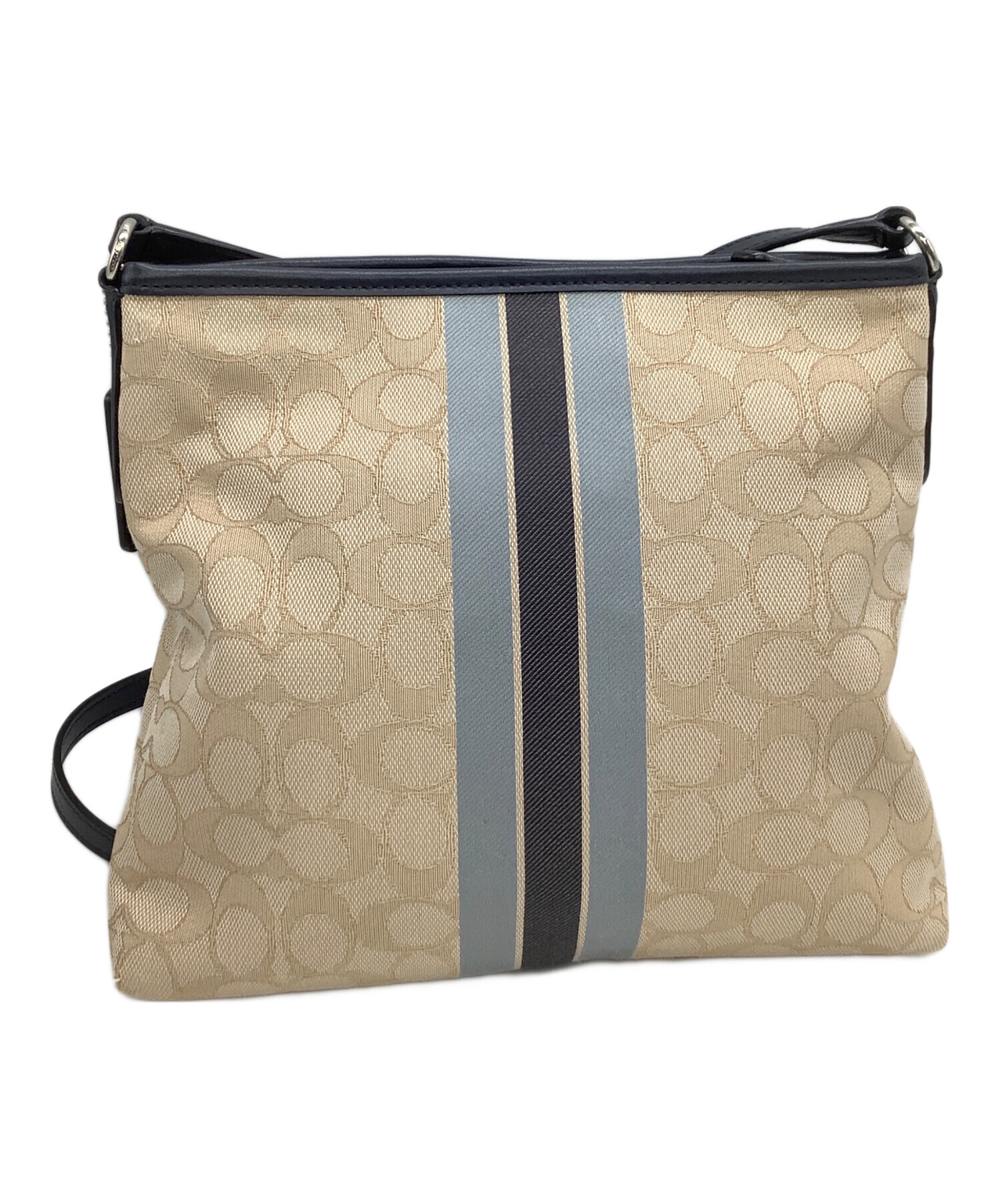 中古・古着通販】COACH (コーチ) ショルダーバッグ シグネチャー 