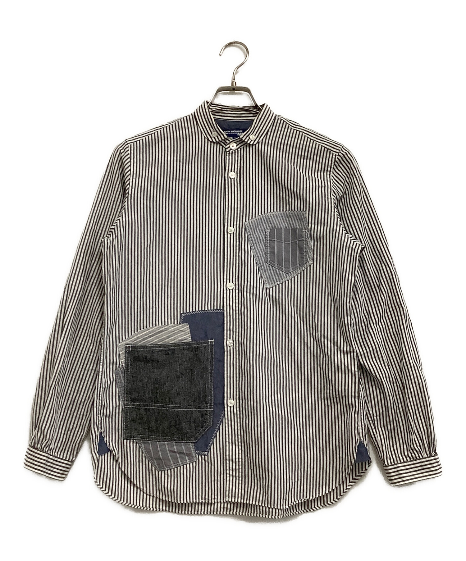 【とても美品】Mサイズ JUNYA WATANABE MAN ボタンダウンシャツ 中古・古着通販】JUNYA WATANABE MAN (ジュンヤワタナベマン) ボタン