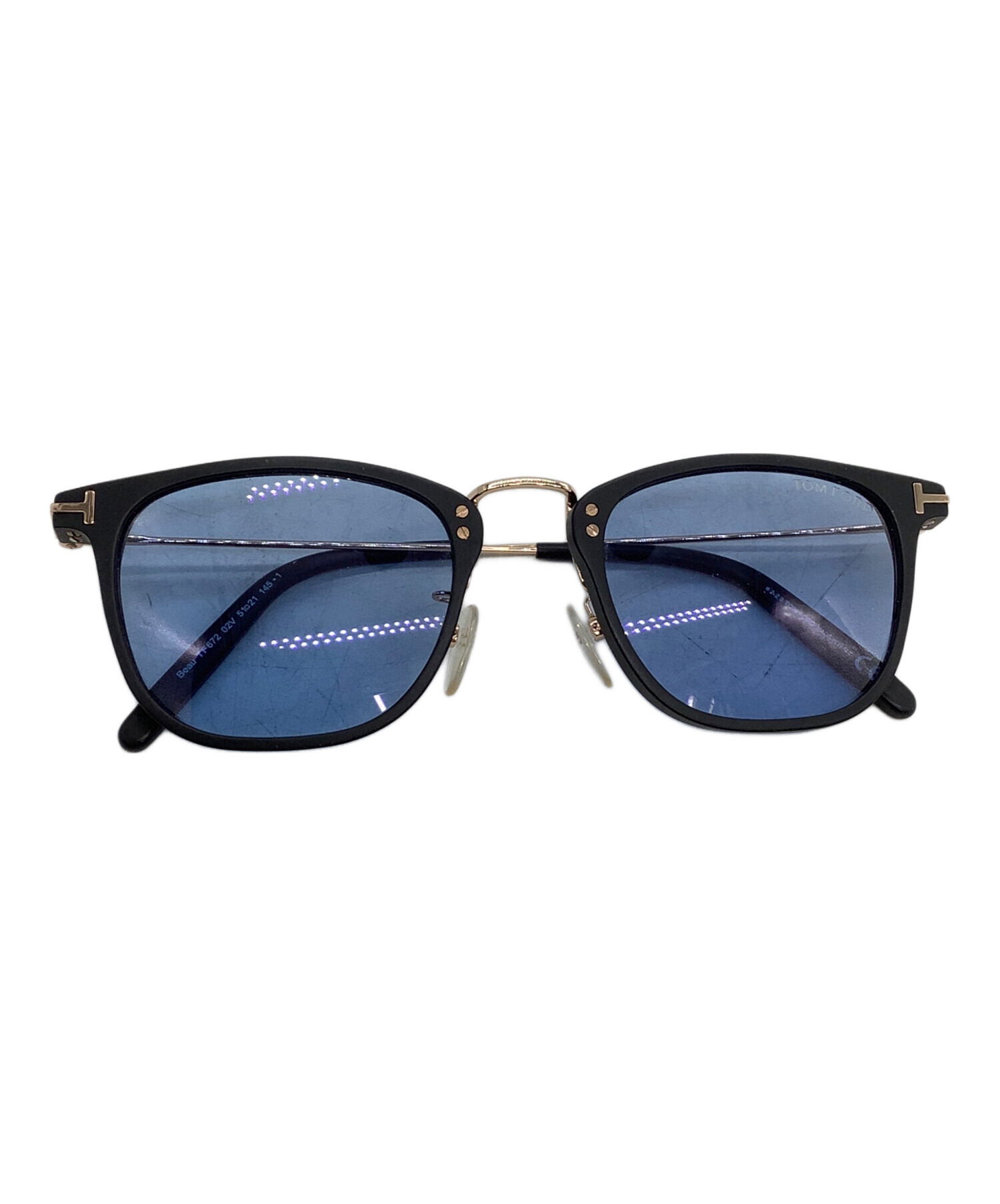 中古・古着通販】TOM FORD (トムフォード) サングラス ブラック 