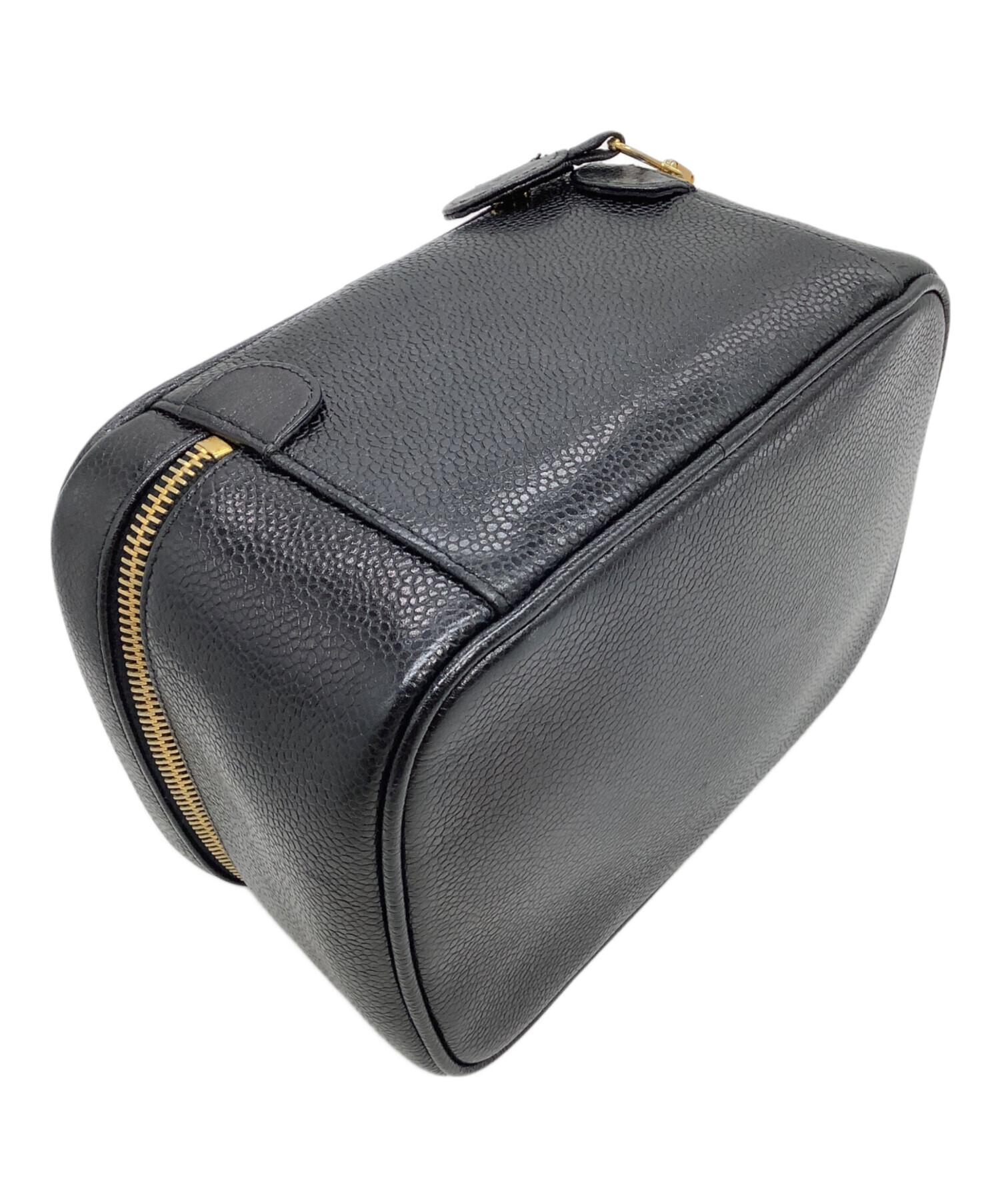 中古・古着通販】CHANEL (シャネル) コスメポーチ ブラック｜ブランド