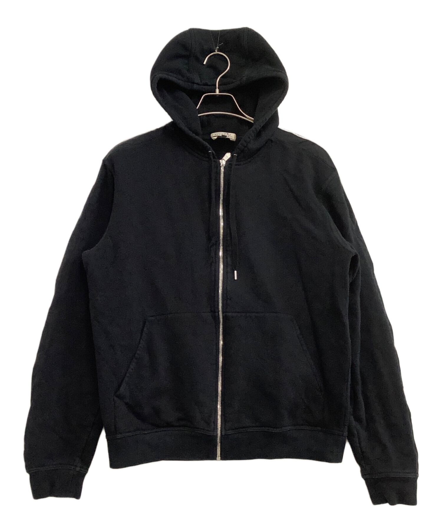 中古・古着通販】HERMES (エルメス) ジップパーカー ブラック サイズ:L