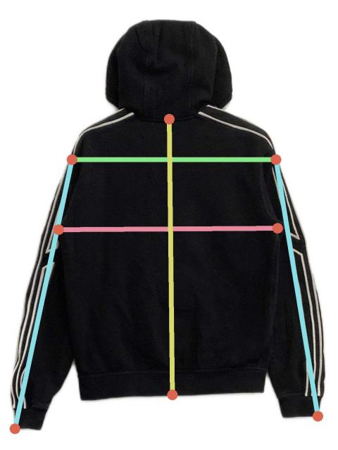 中古・古着通販】HERMES (エルメス) ジップパーカー ブラック サイズ:L