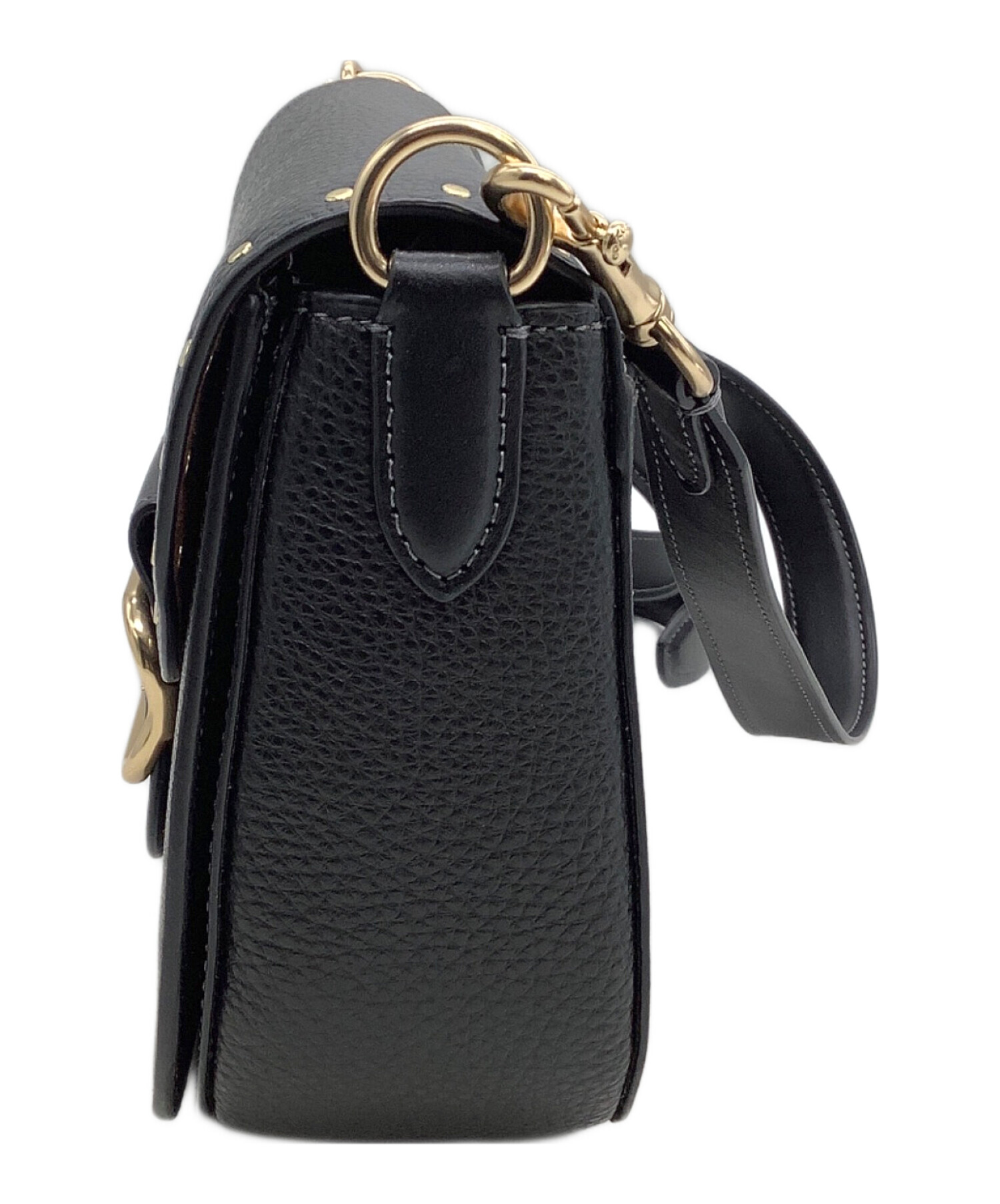 中古・古着通販】COACH (コーチ) モーガンサドルバッグ シグネチャー 