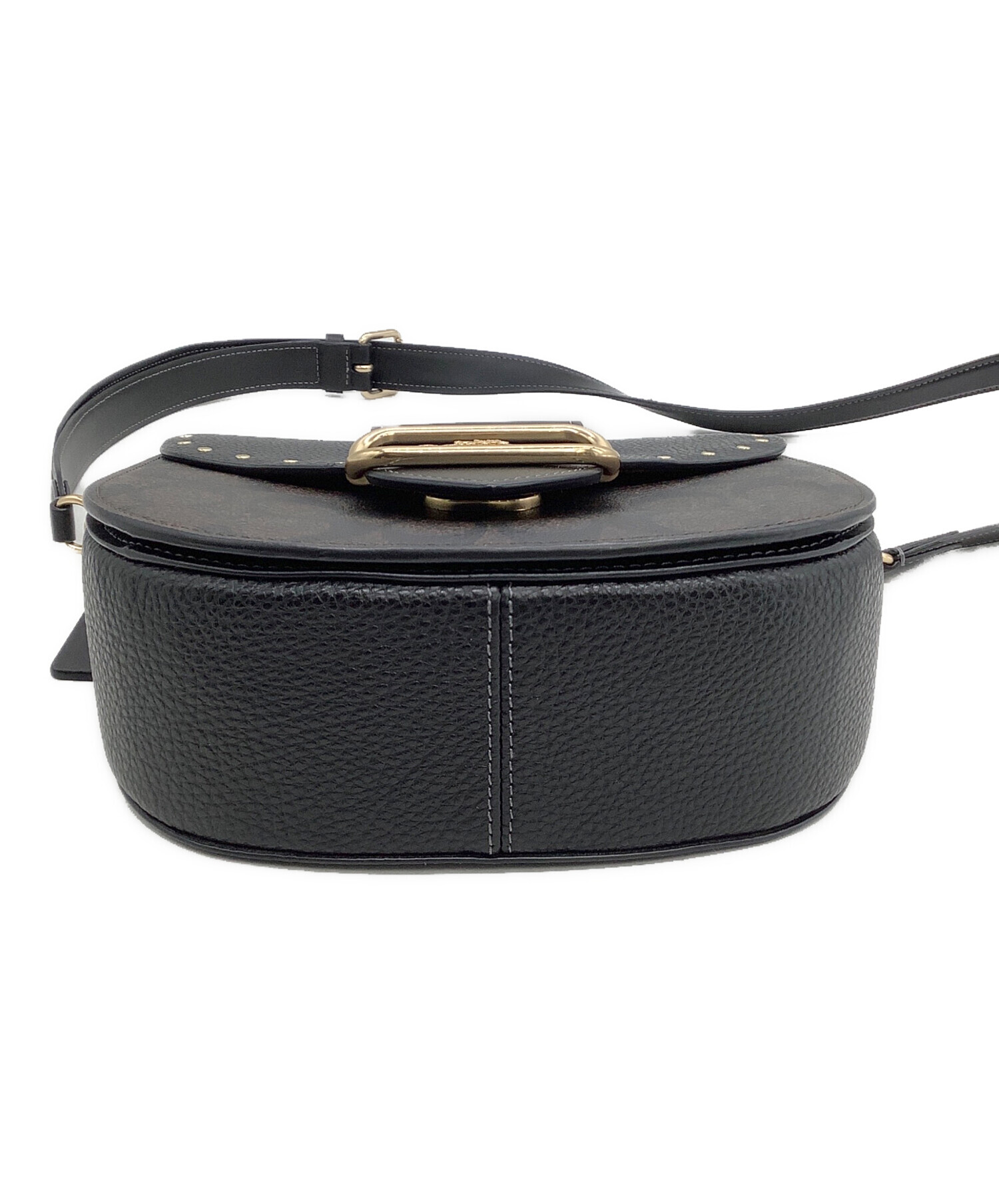 中古・古着通販】COACH (コーチ) モーガンサドルバッグ シグネチャー 