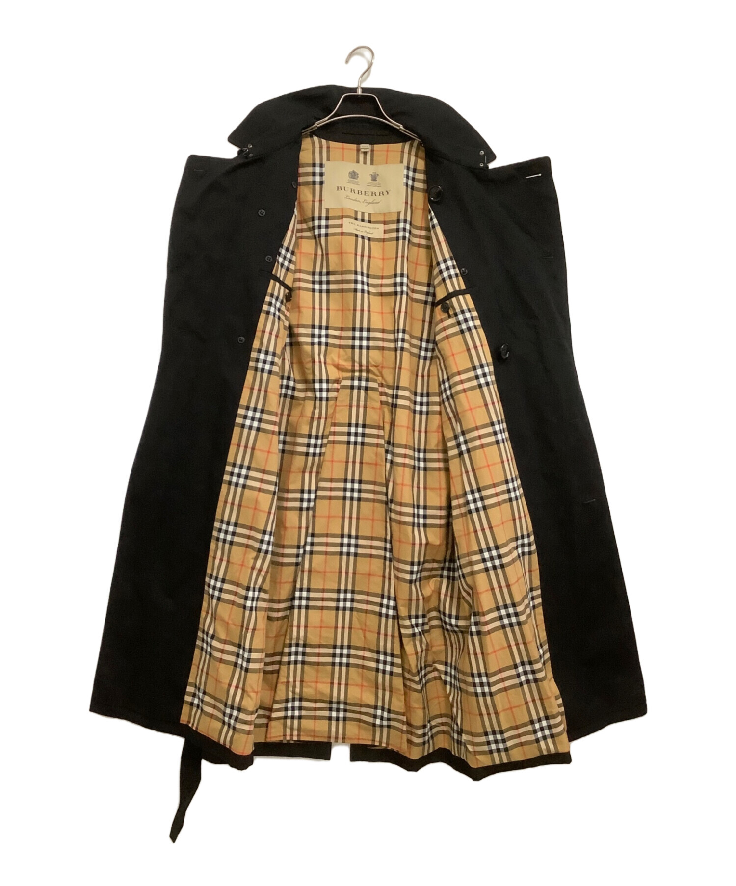 中古・古着通販】BURBERRY (バーバリー) 裏ノバチェックロングトレンチ