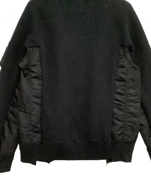 未使用保管  sacai 15ss 2325 テープ刺繍のフーディーブルゾン 472287408.jpg?1535281780