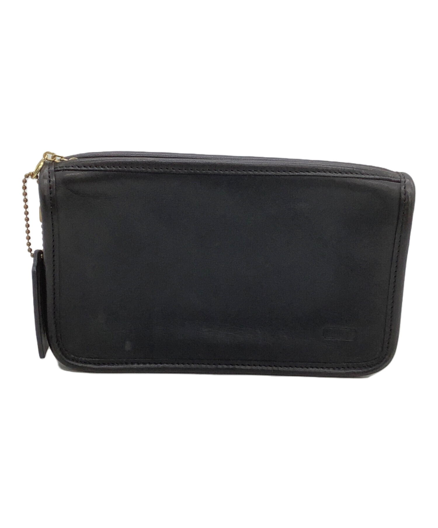 中古・古着通販】COACH (コーチ) ポーチ ブラック｜ブランド・古着通販 
