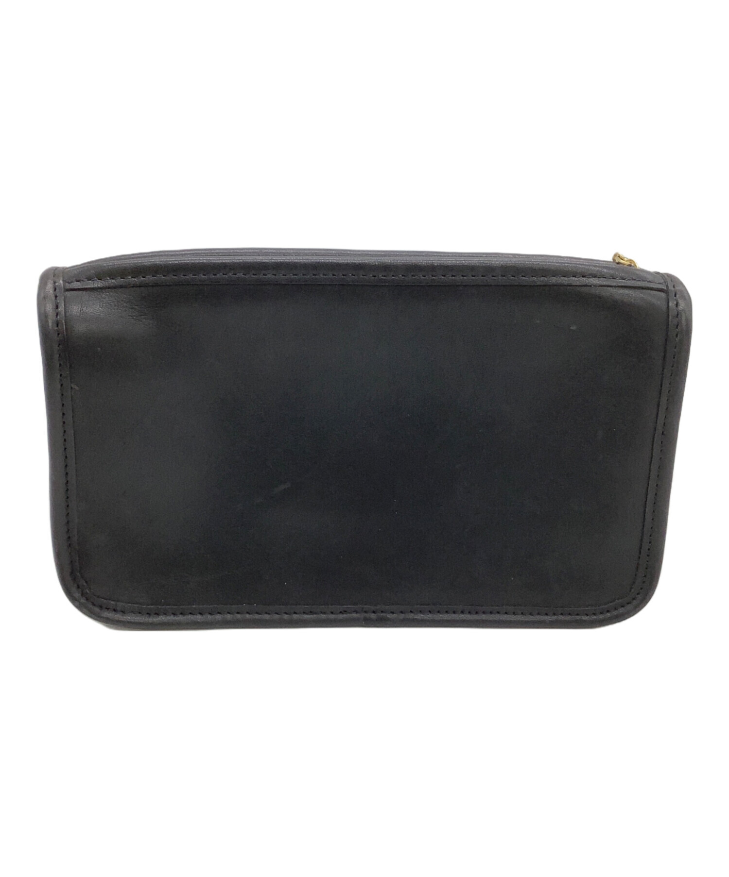 中古・古着通販】COACH (コーチ) ポーチ ブラック｜ブランド・古着通販 