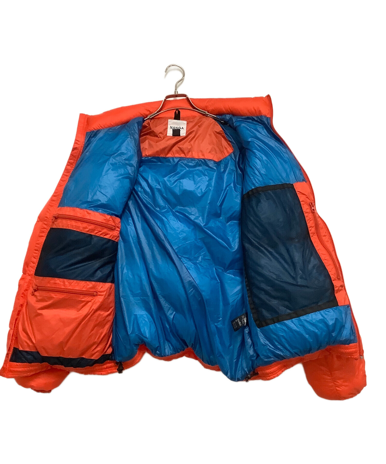 中古・古着通販】NANGA (ナンガ) ダウンジャケット オレンジ サイズ:XL