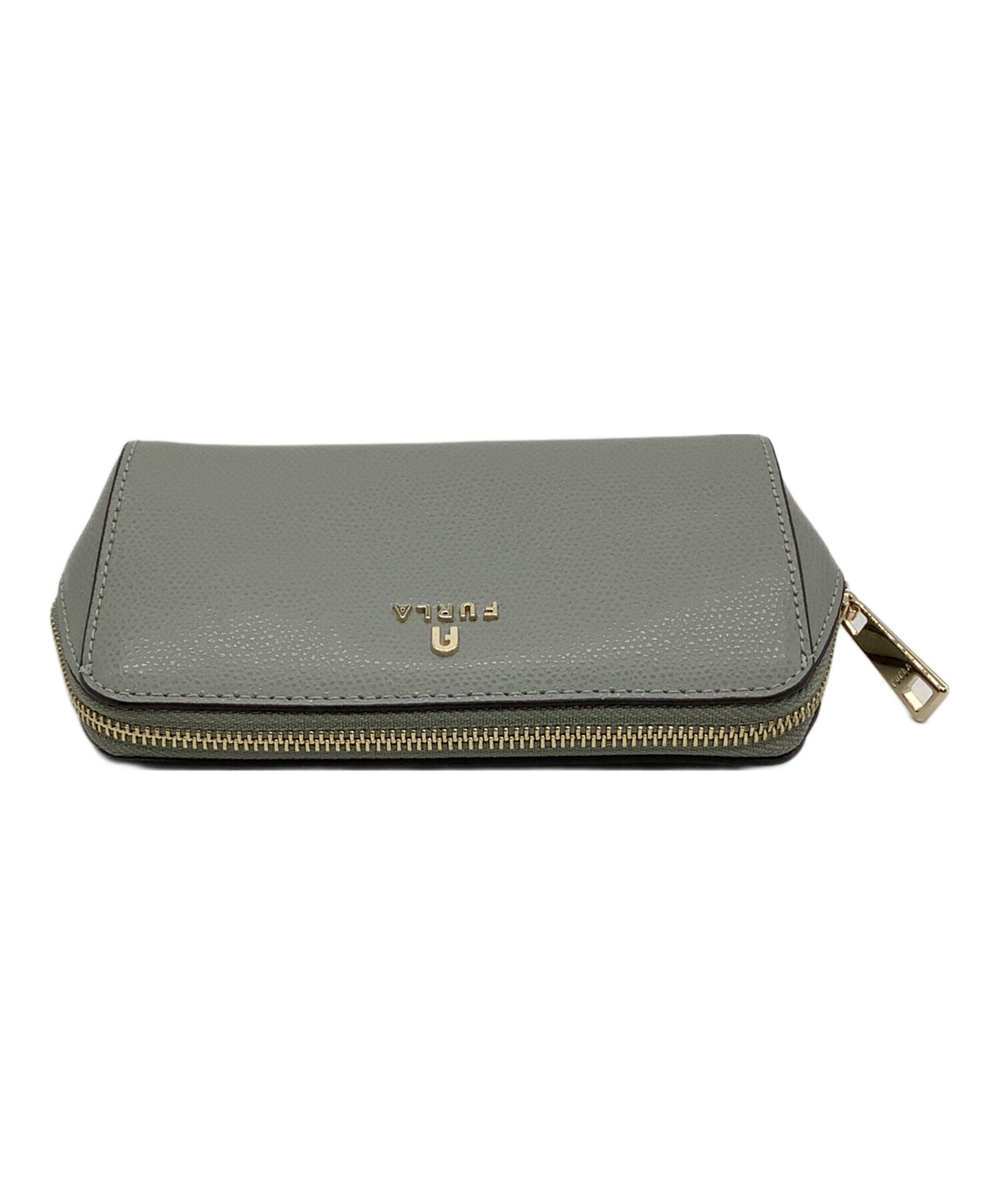 中古・古着通販】FURLA (フルラ) コスメポーチ カメリア グレー 