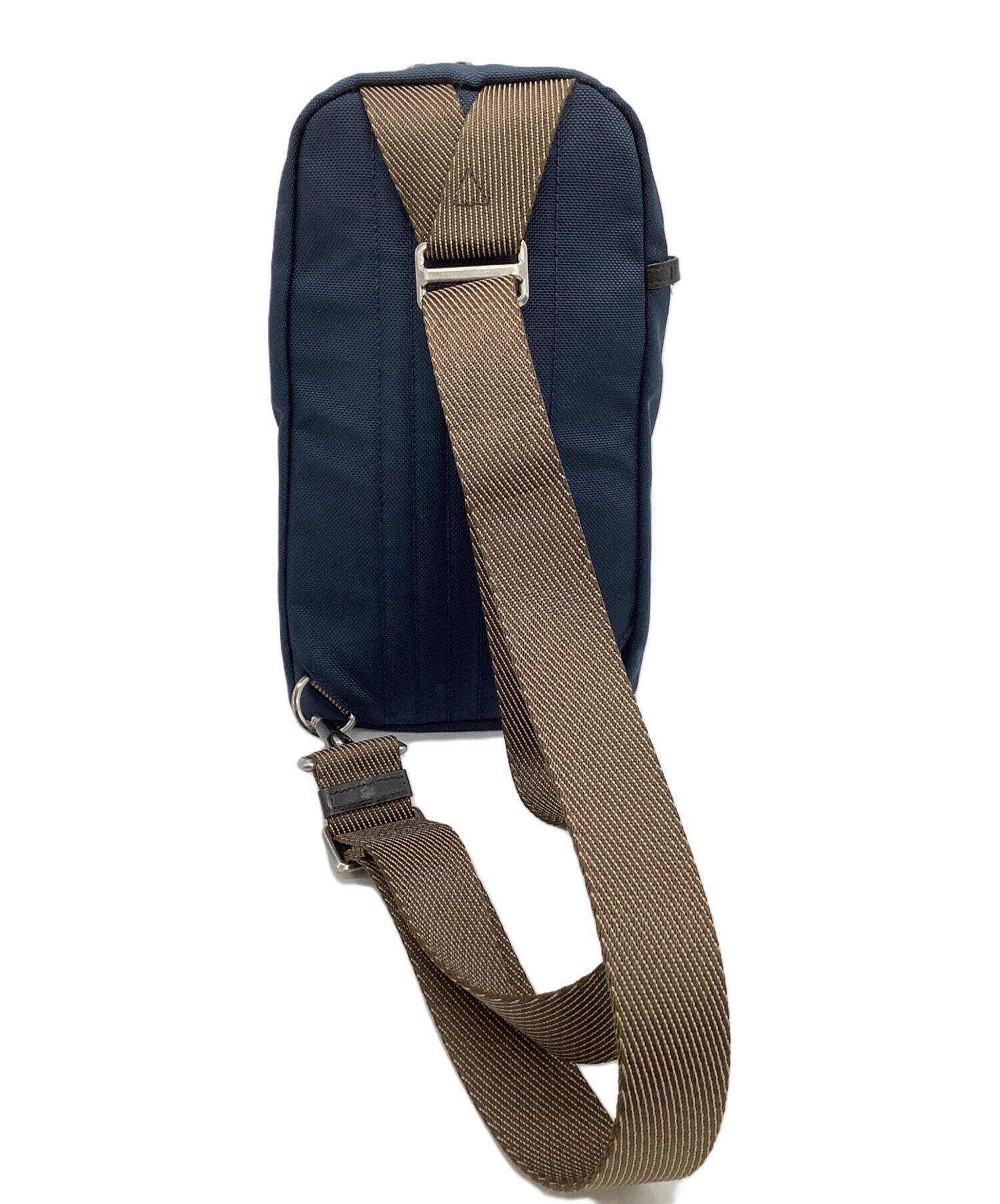 中古・古着通販】TUMI (トゥミ) ショルダーバッグ ネイビー×ブラウン 