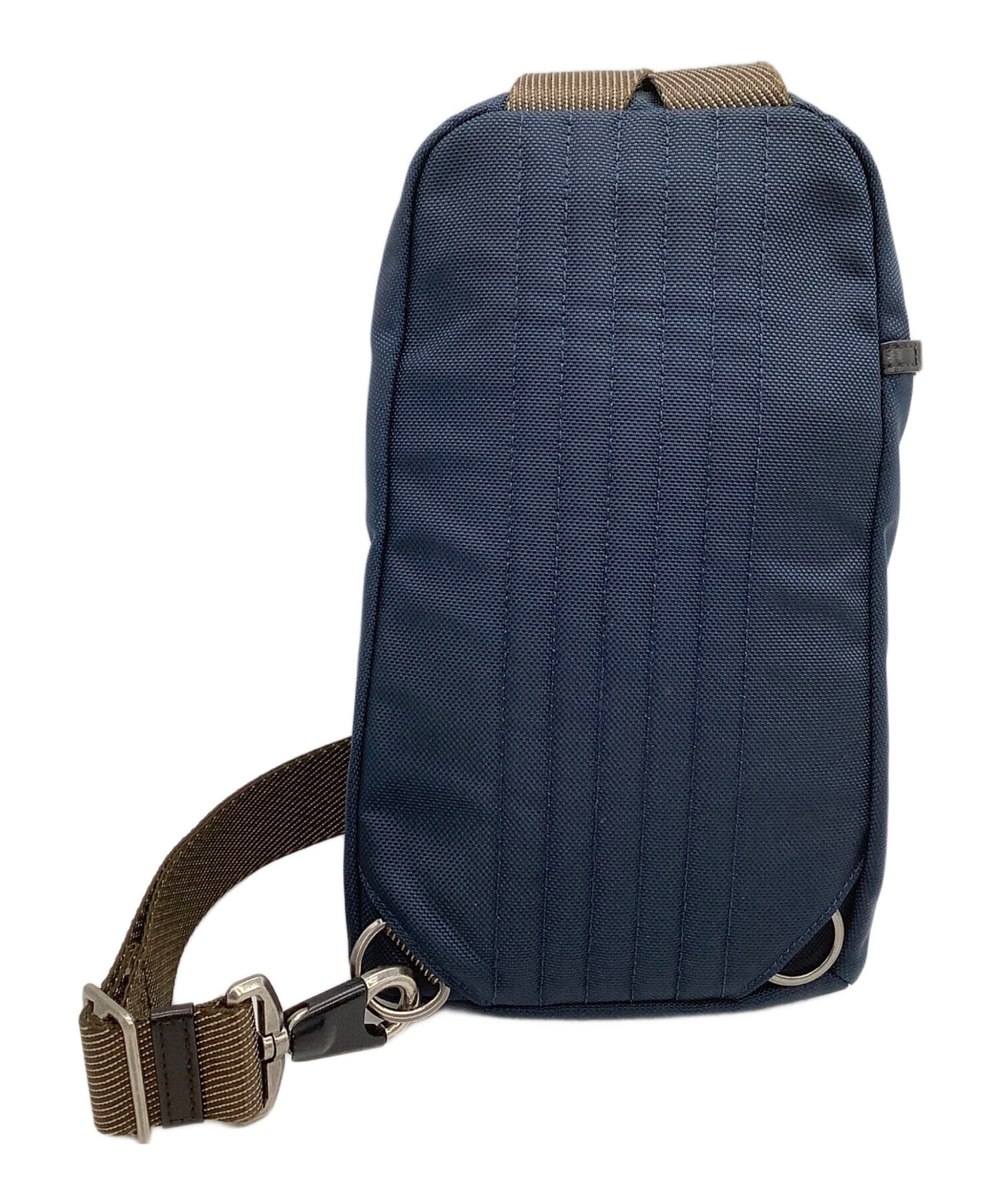 中古・古着通販】TUMI (トゥミ) ショルダーバッグ ネイビー×ブラウン 