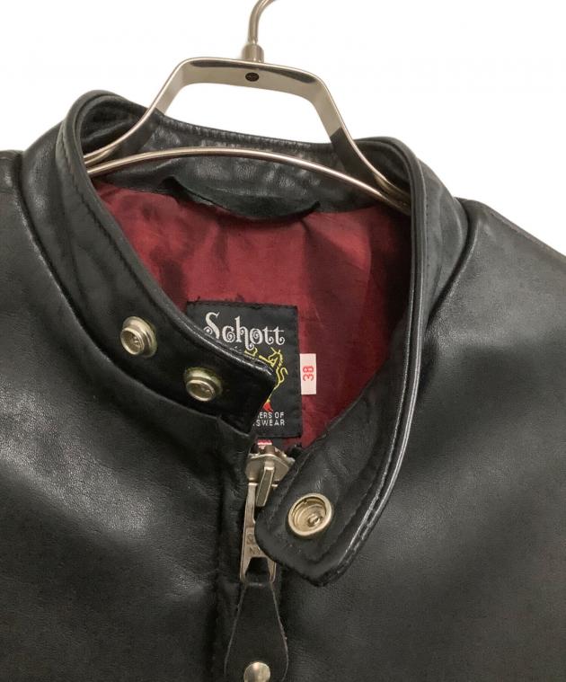 中古・古着通販】Schott (ショット) シングルライダースジャケット