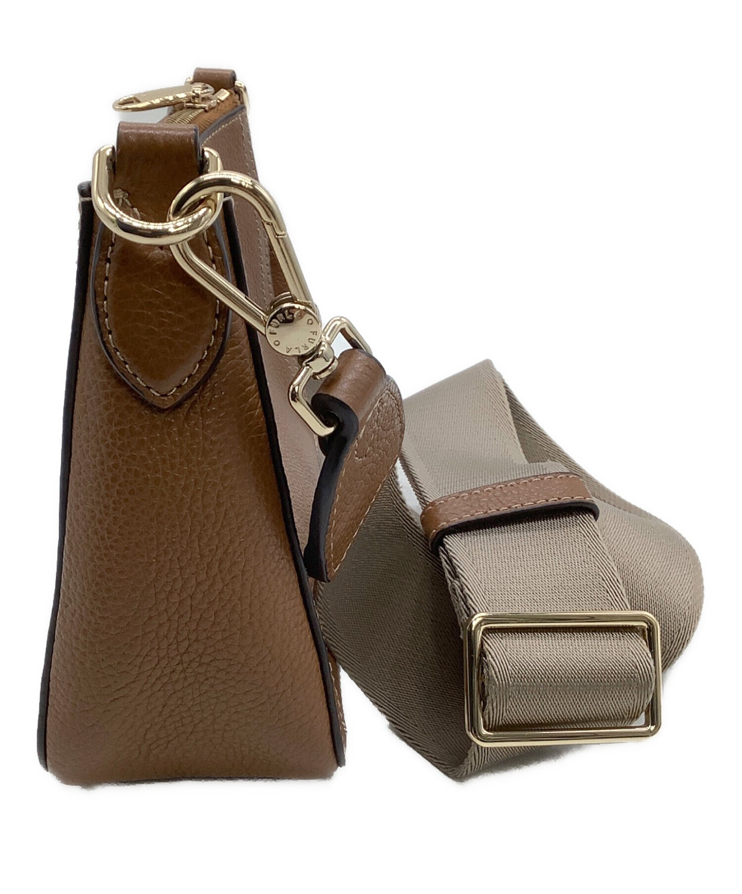 中古・古着通販】FURLA (フルラ) ショルダーバッグ アテナ ブラウン