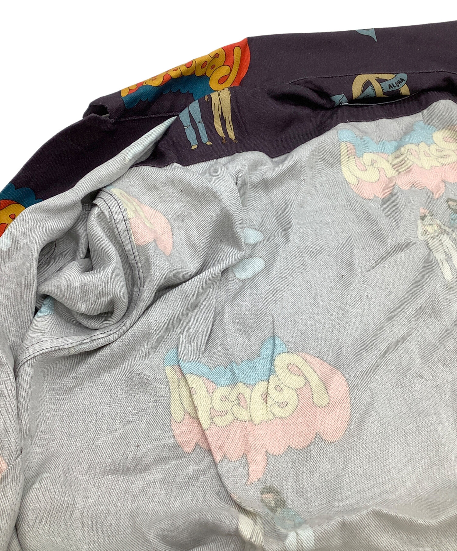 中古・古着通販】NEAT ALOHA (ニートアロハ) 開襟シャツ Peaceful
