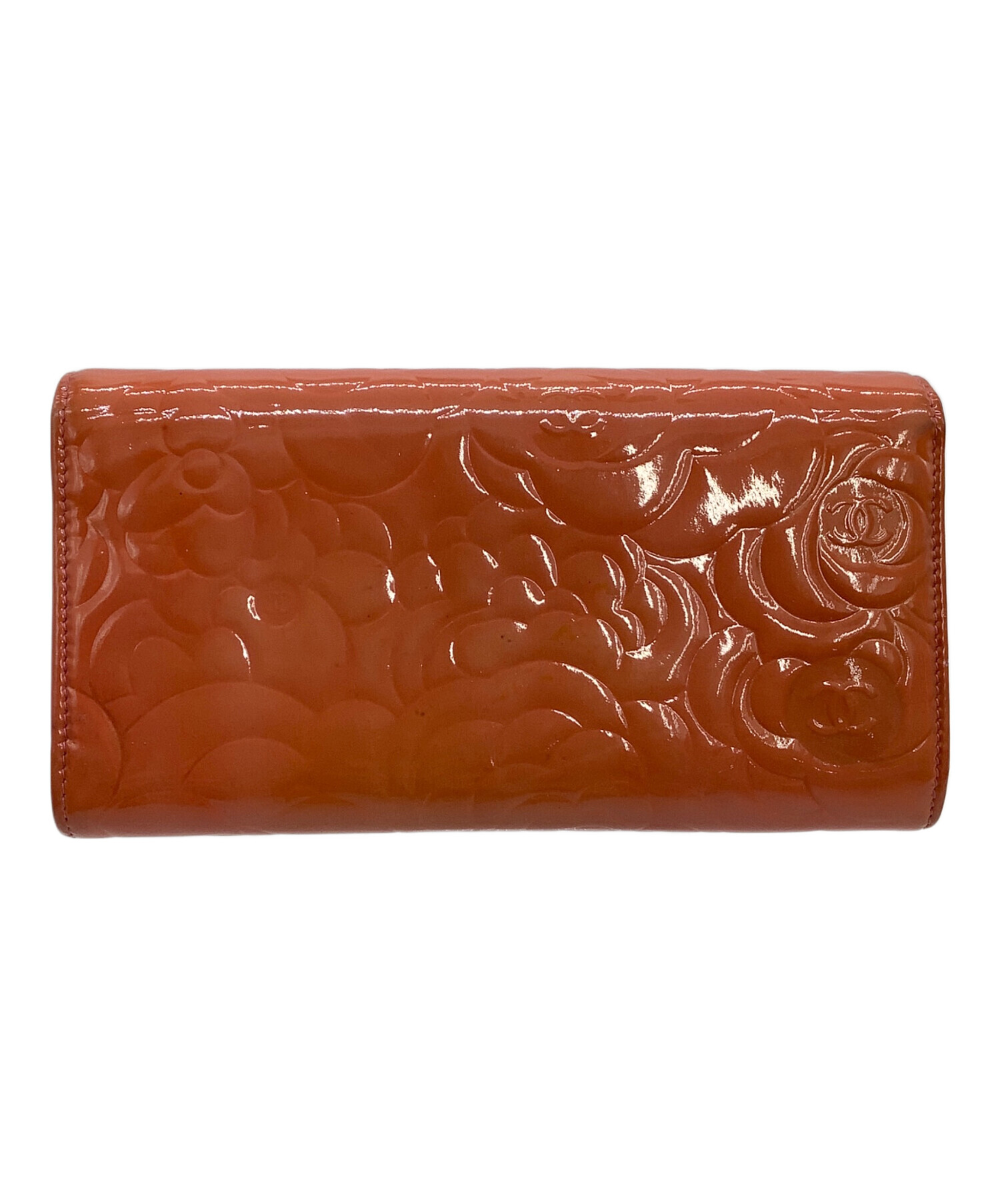 CHANEL 長財布 カメリア ピンク CHANEL(シャネル) カメリア ラウンド