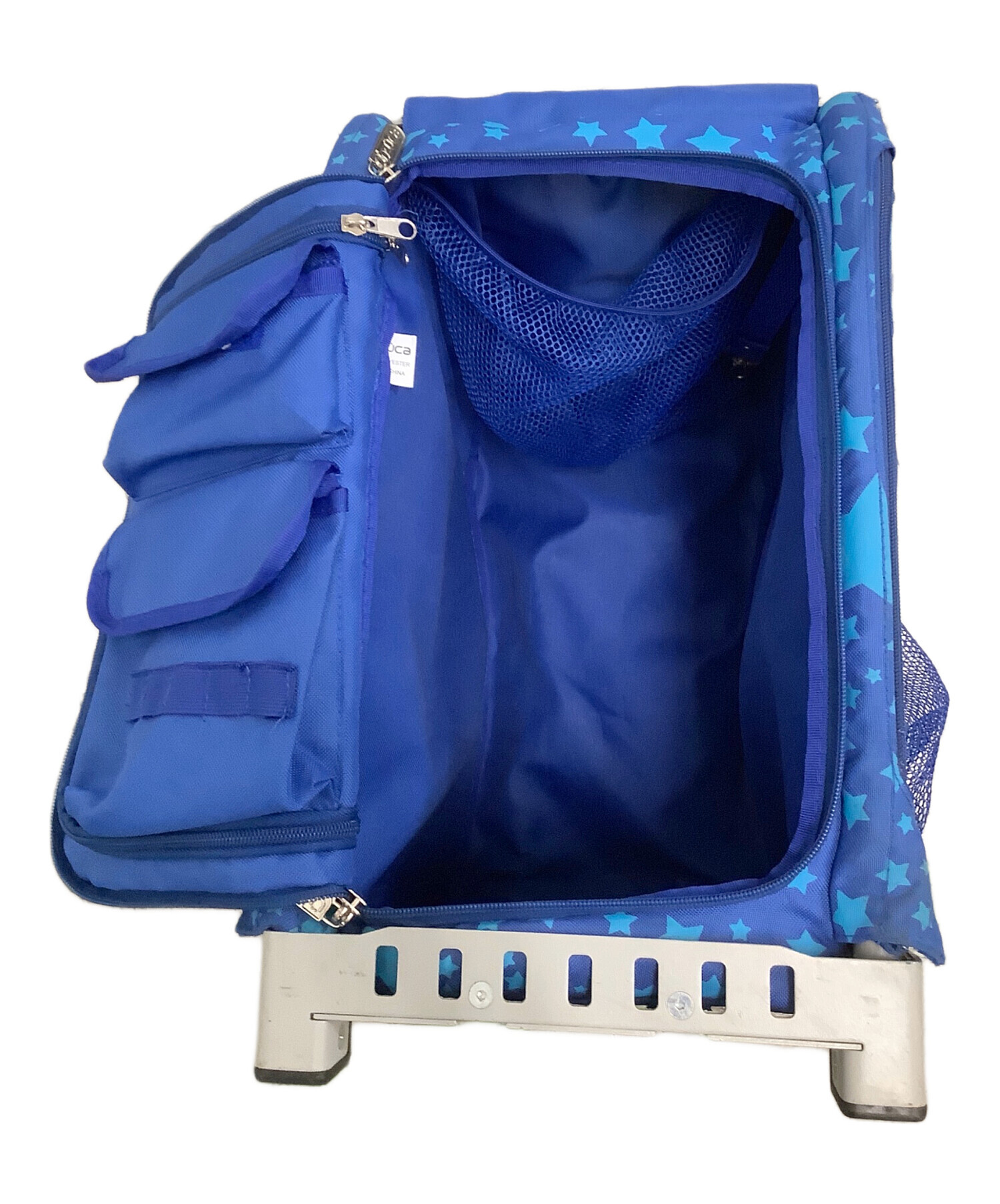 中古・古着通販】ZUCA (ズーカ) 座れるキャリーバッグ ブルー