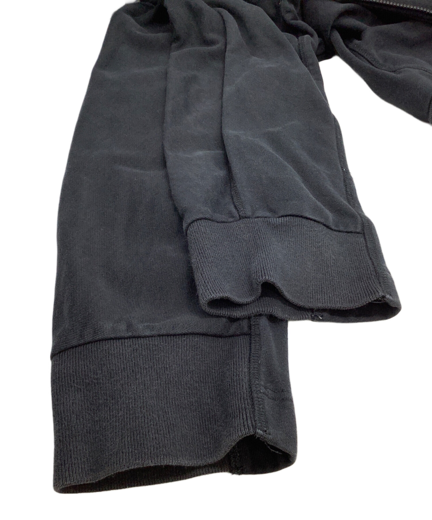 中古・古着通販】Y-3 (ワイスリー) ジップパーカー ブラック サイズ:L 