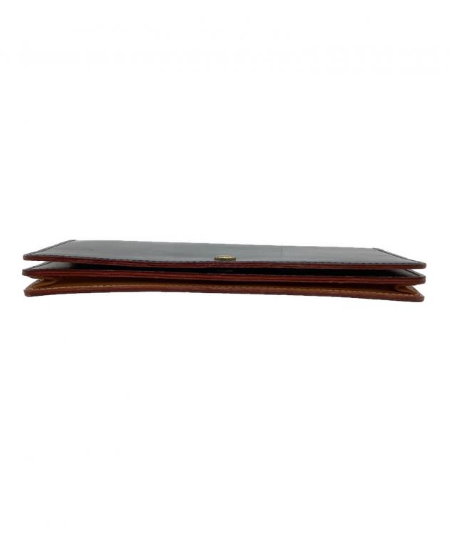 中古・古着通販】GANZO (ガンゾ) 長財布 シンブライドル ネイビー