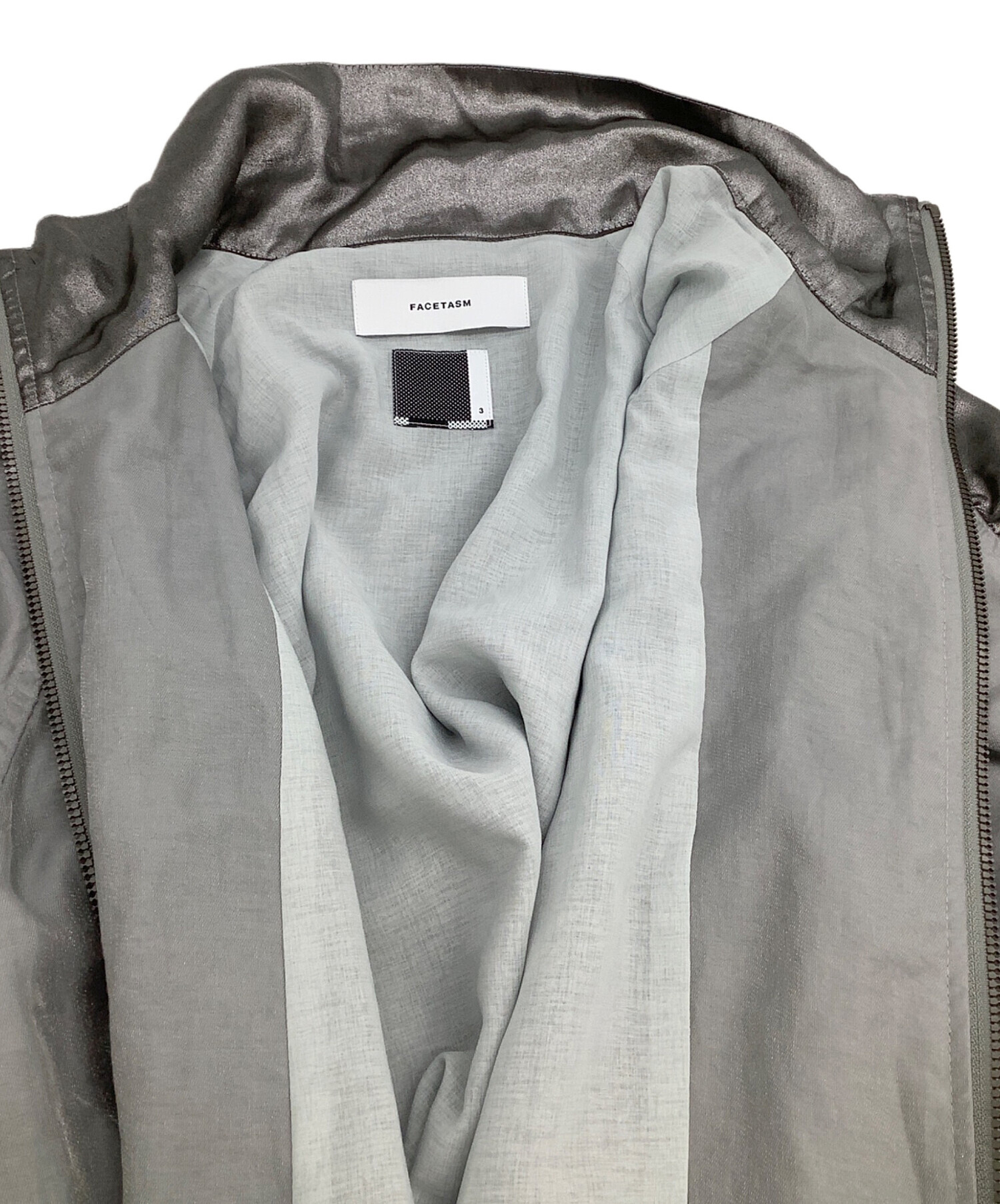 中古・古着通販】FACETASM (ファセッタズム) METALLIC TRACK JACKET 