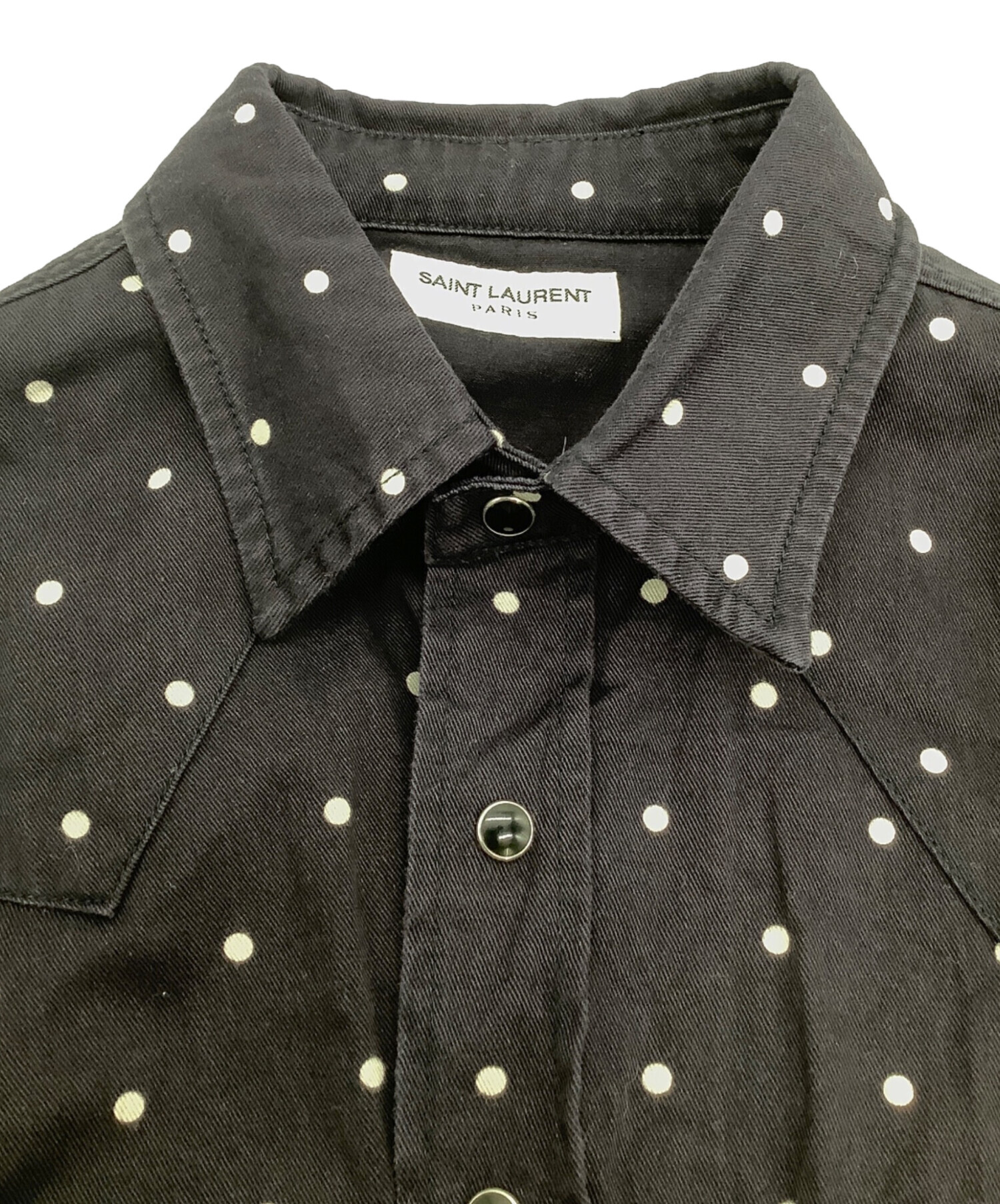 中古・古着通販】Saint Laurent Paris (サンローランパリ) 長袖シャツ