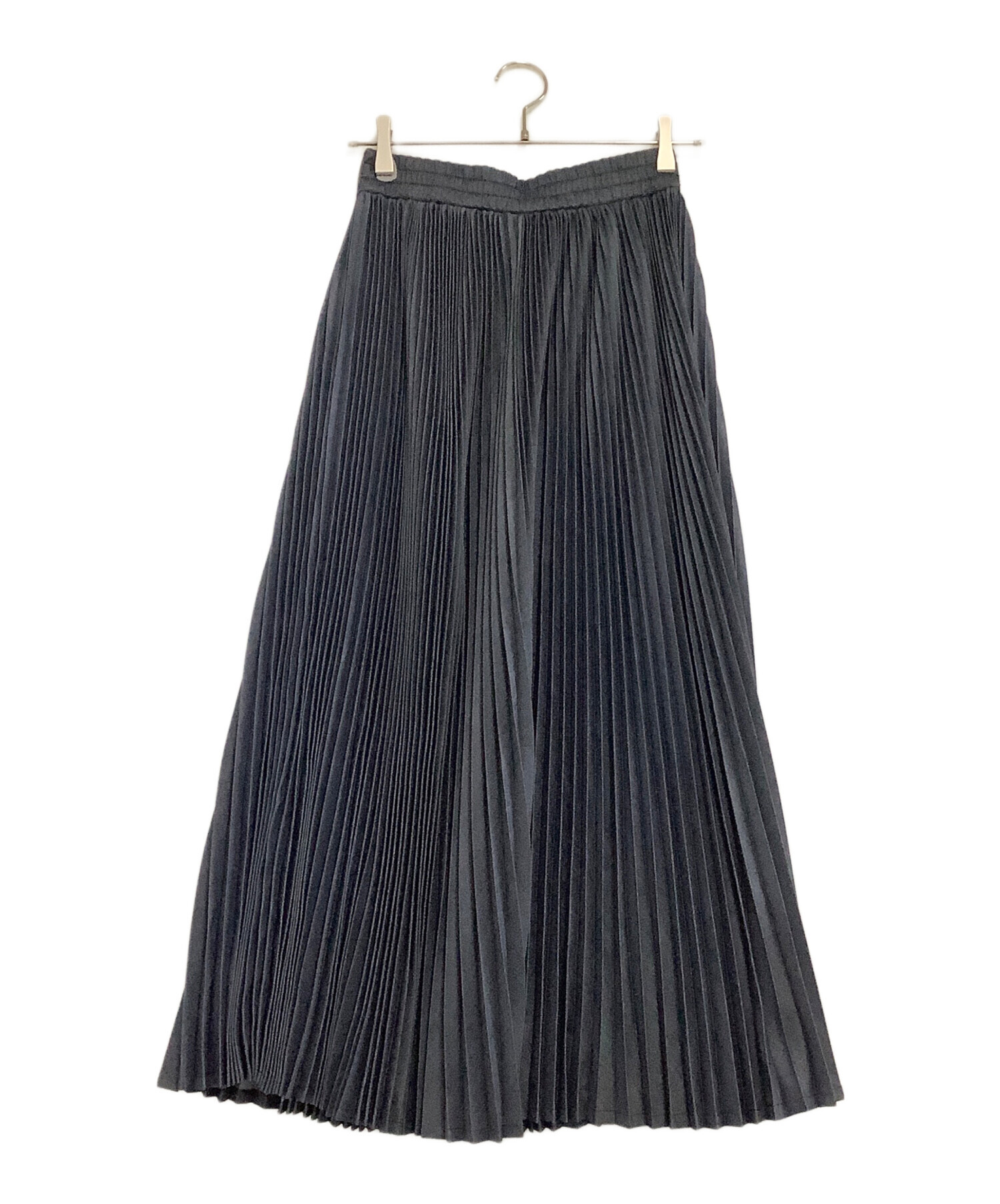 中古・古着通販】ZUCCA (ズッカ) プリーツスカート ネイビー サイズ:M
