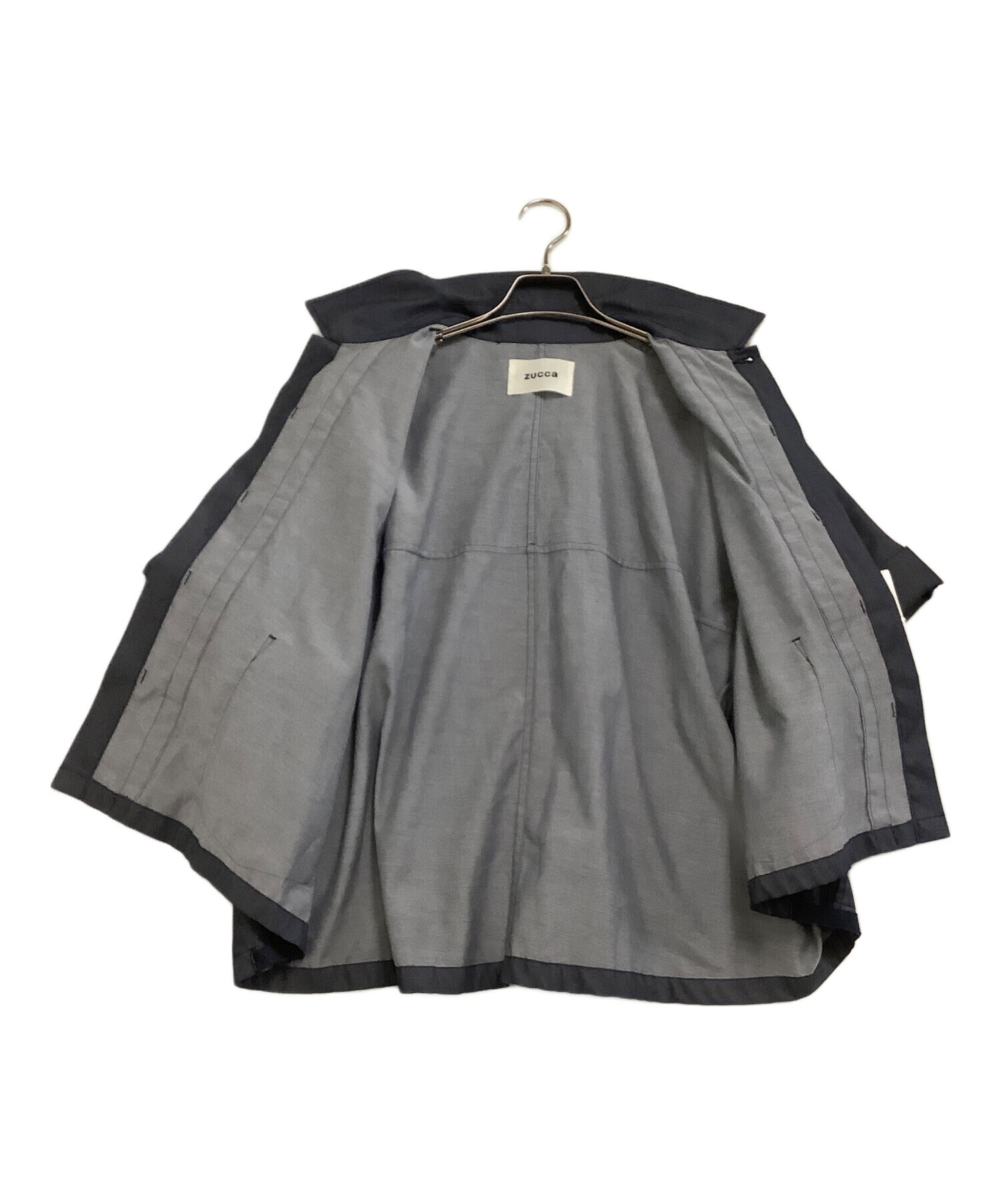 中古・古着通販】ZUCCA (ズッカ) シャツジャケット ネイビー