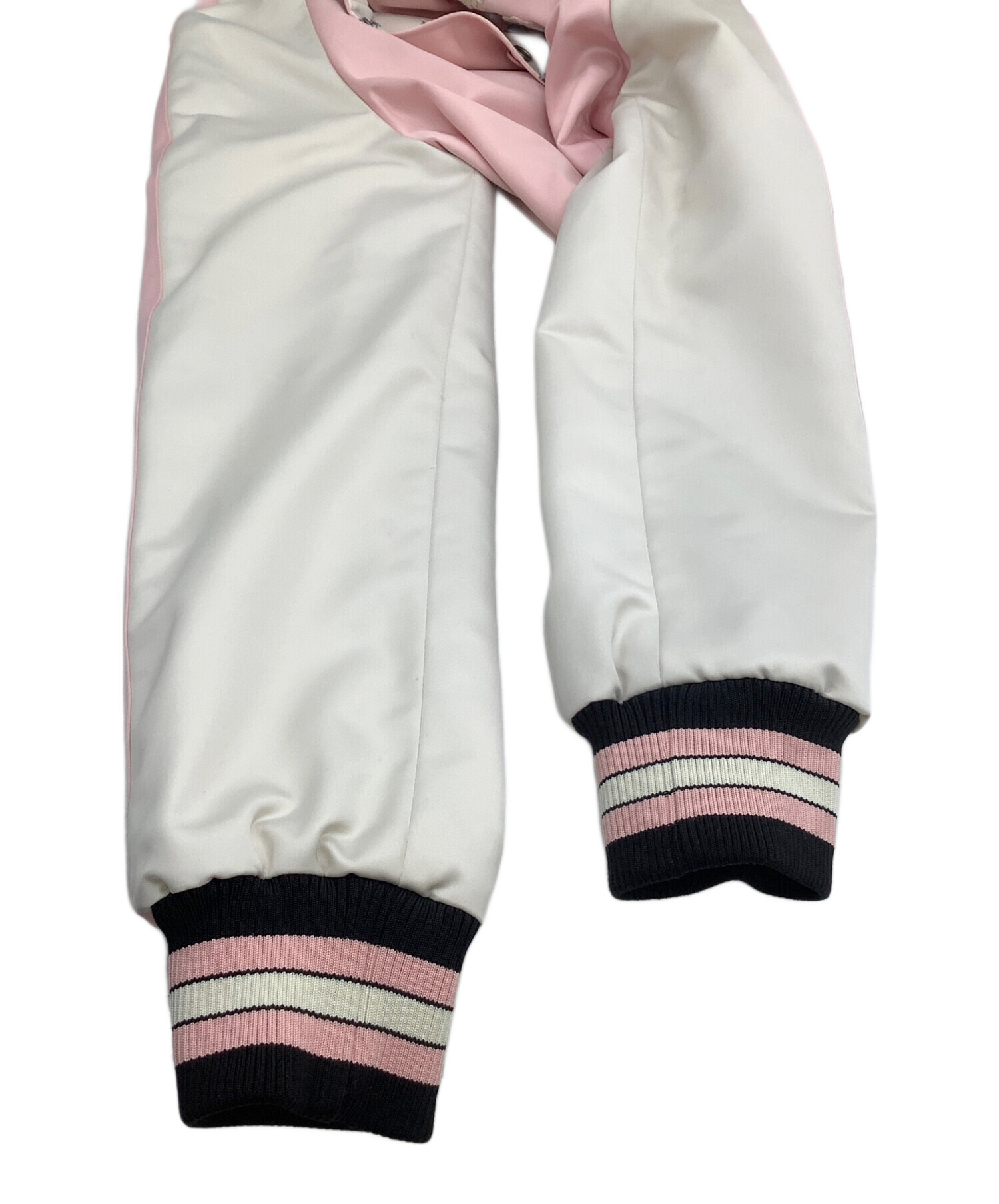 中古・古着通販】COACH (コーチ) リバーシブルスタジャン ピンク