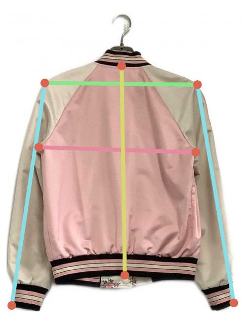 【限定品】Coachコーチ スタジャン Mサイズ 日本未発売 ピンク ※値下不可 限定品】Coachコーチ スタジャン Mサイズ 日本未発売 ピンク ※値