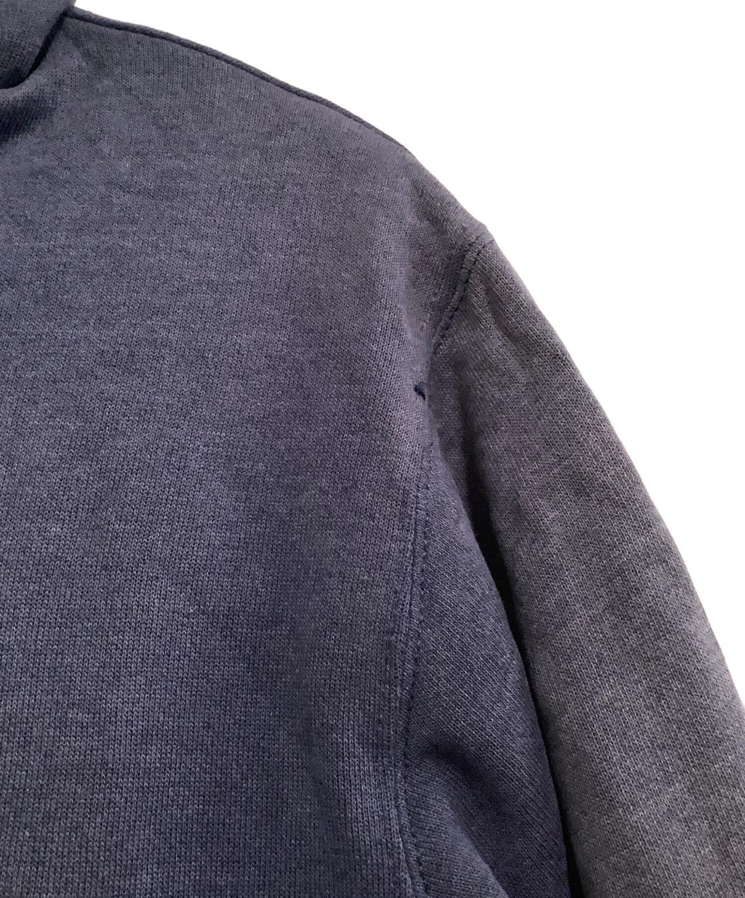 中古・古着通販】Hanes (ヘインズ) ジップパーカー ネイビー サイズ:M